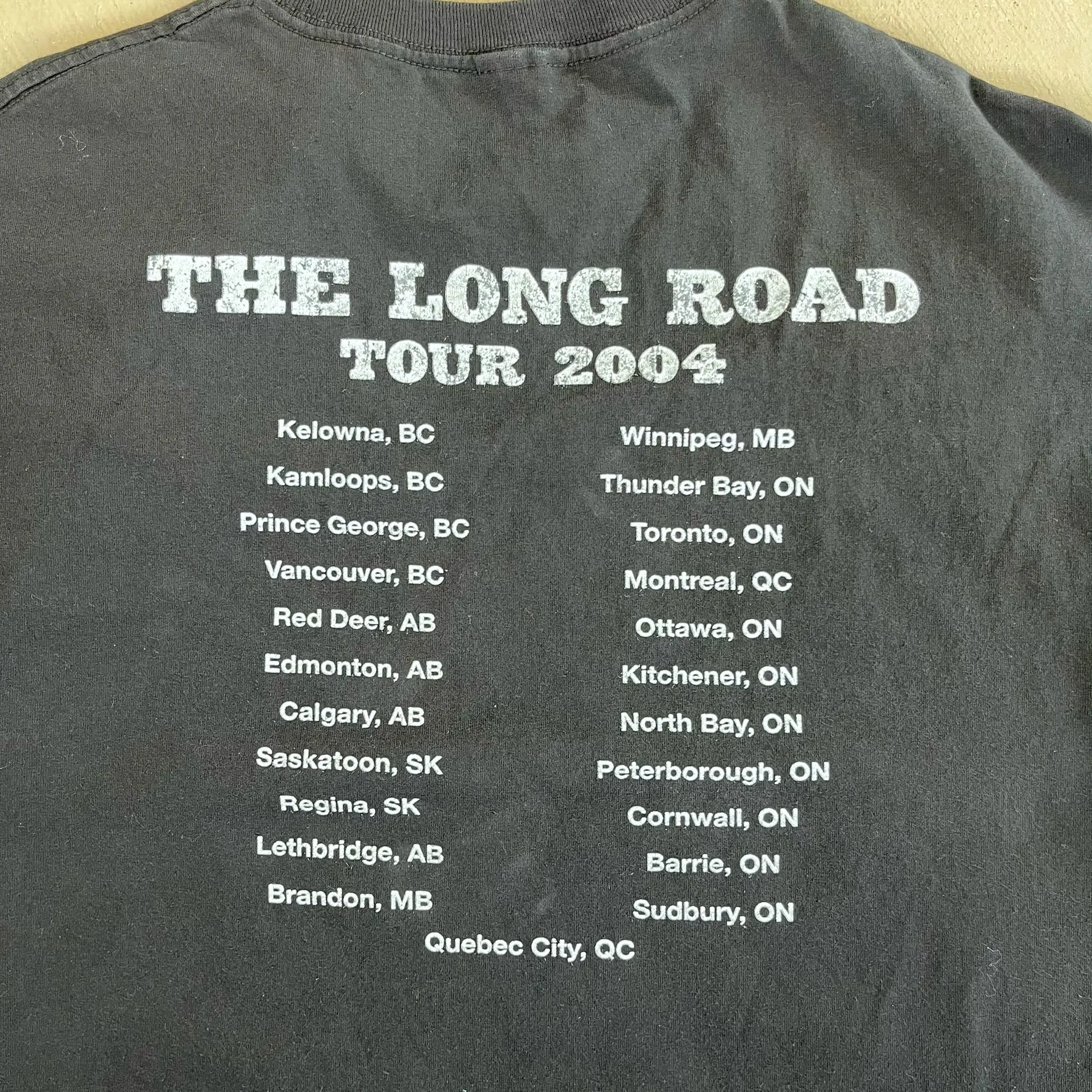 F- Vintage '04 Nickelback The Long Road Tour Picture Tee sold by HG Vintage product image thumbnail 4