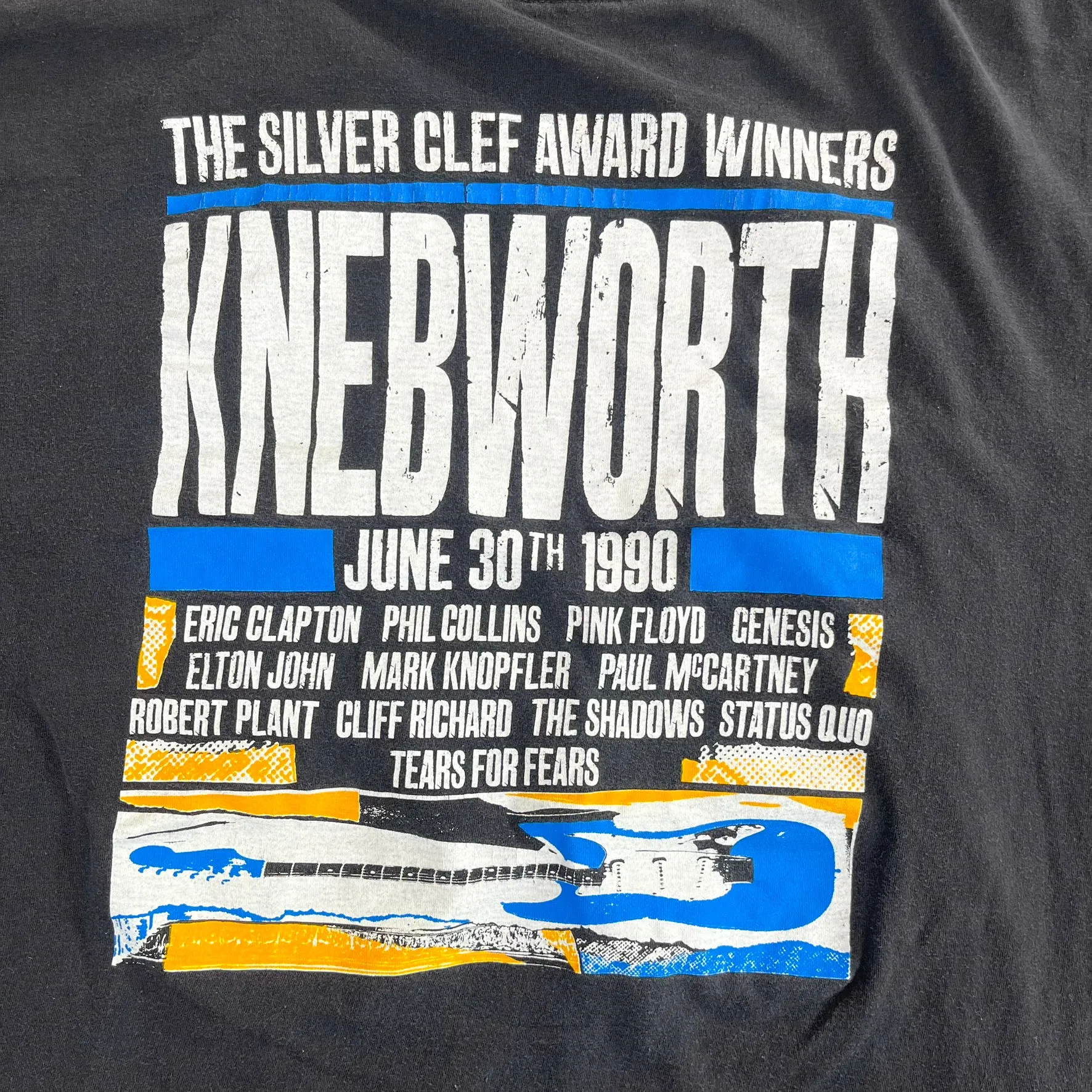 F- Vintage '90 Silver Clef Award Winners UK Graphic Tee sold by HG Vintage product image thumbnail 4