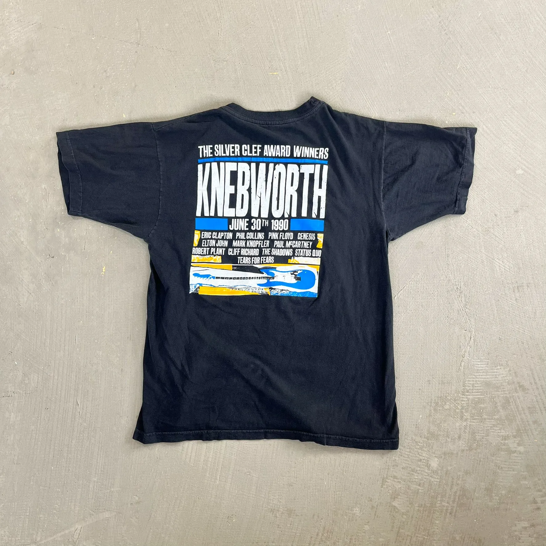 F- Vintage '90 Silver Clef Award Winners UK Graphic Tee sold by HG Vintage product image thumbnail 3