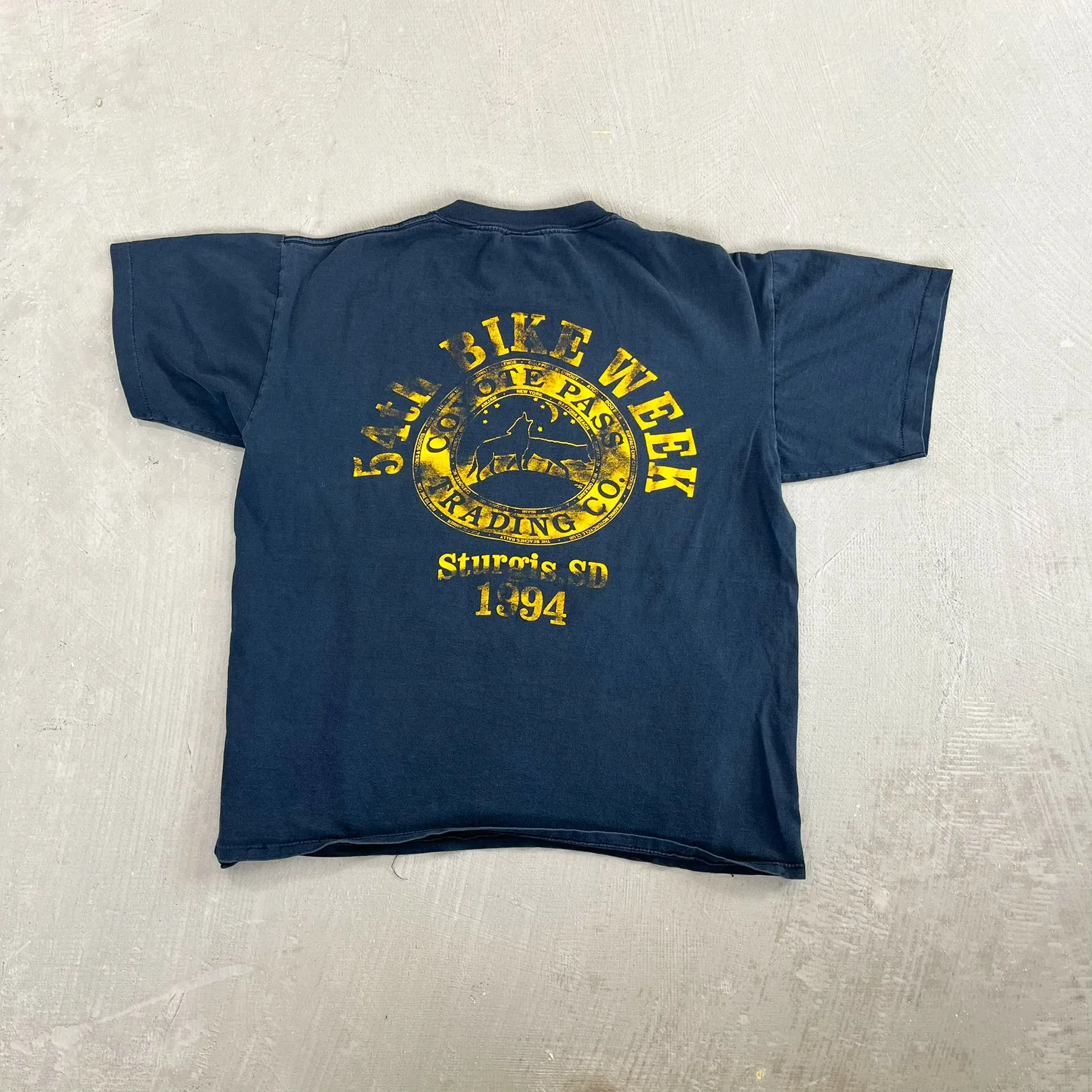 F- Vintage '94 Sturgis Bike Week Official Biker Drinking Shirt Single Stitch Tee sold by HG Vintage product image thumbnail 4