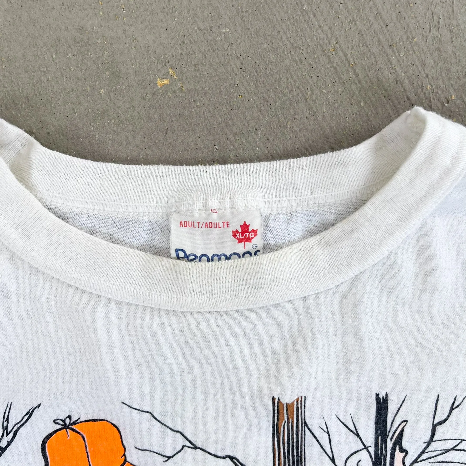 F- Vintage Hunter & Moose Humor Single Stitch Tee sold by HG Vintage product image thumbnail 3