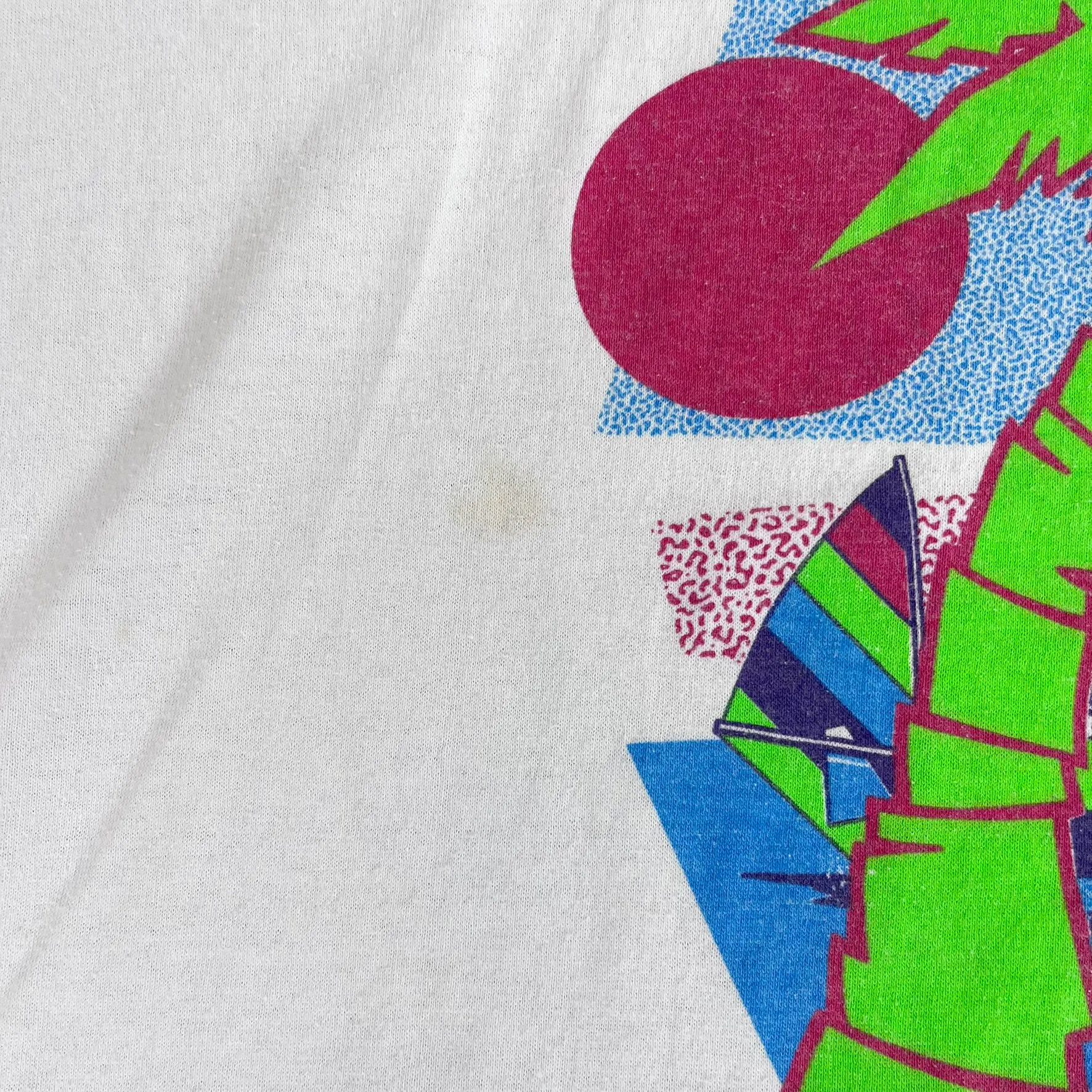 F- Vintage Tel Aviv Beach Graphic Single Stitch Tee sold by HG Vintage product image thumbnail 3
