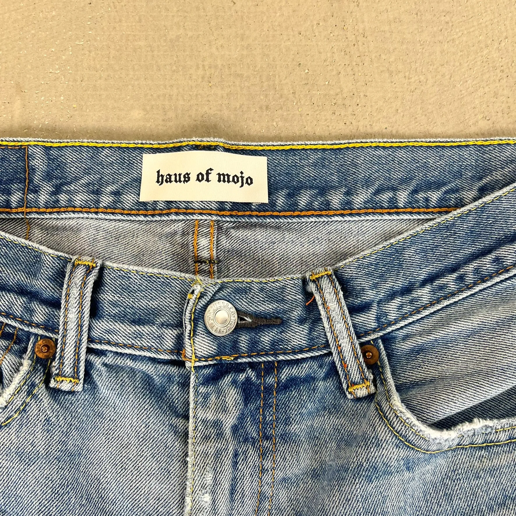 F- HOM Metallica/Tupac Levi's 550 Reworked Custom Jeans sold by HG Vintage product image thumbnail 5