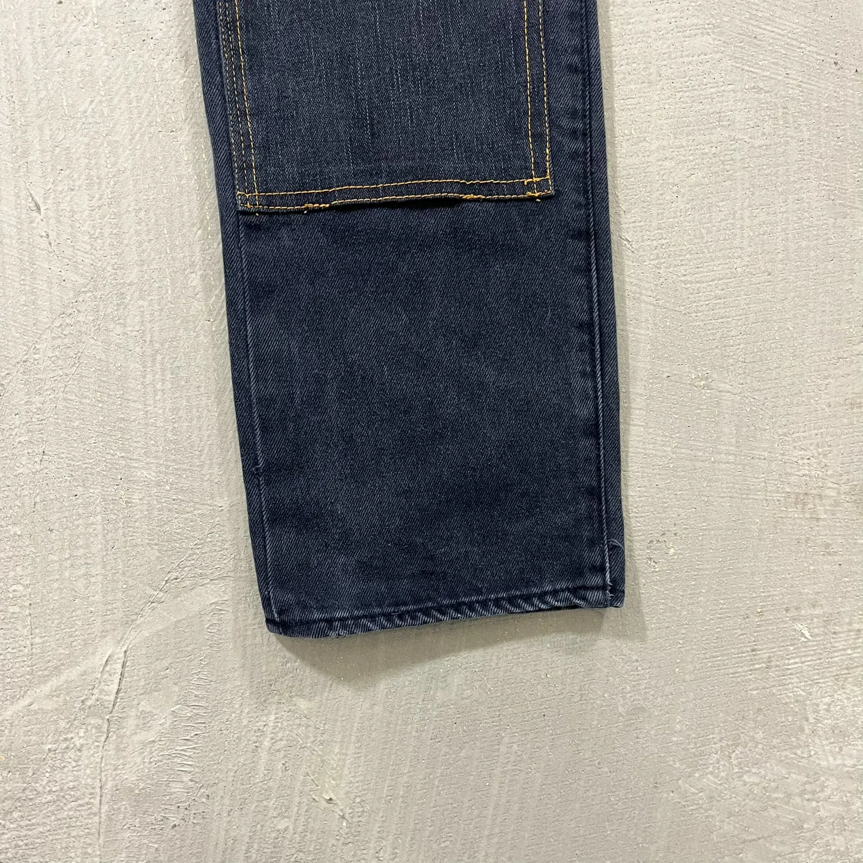 F- HOM Double Knees Levi's 501 Reworked Custom Jeans sold by HG Vintage product image thumbnail 5