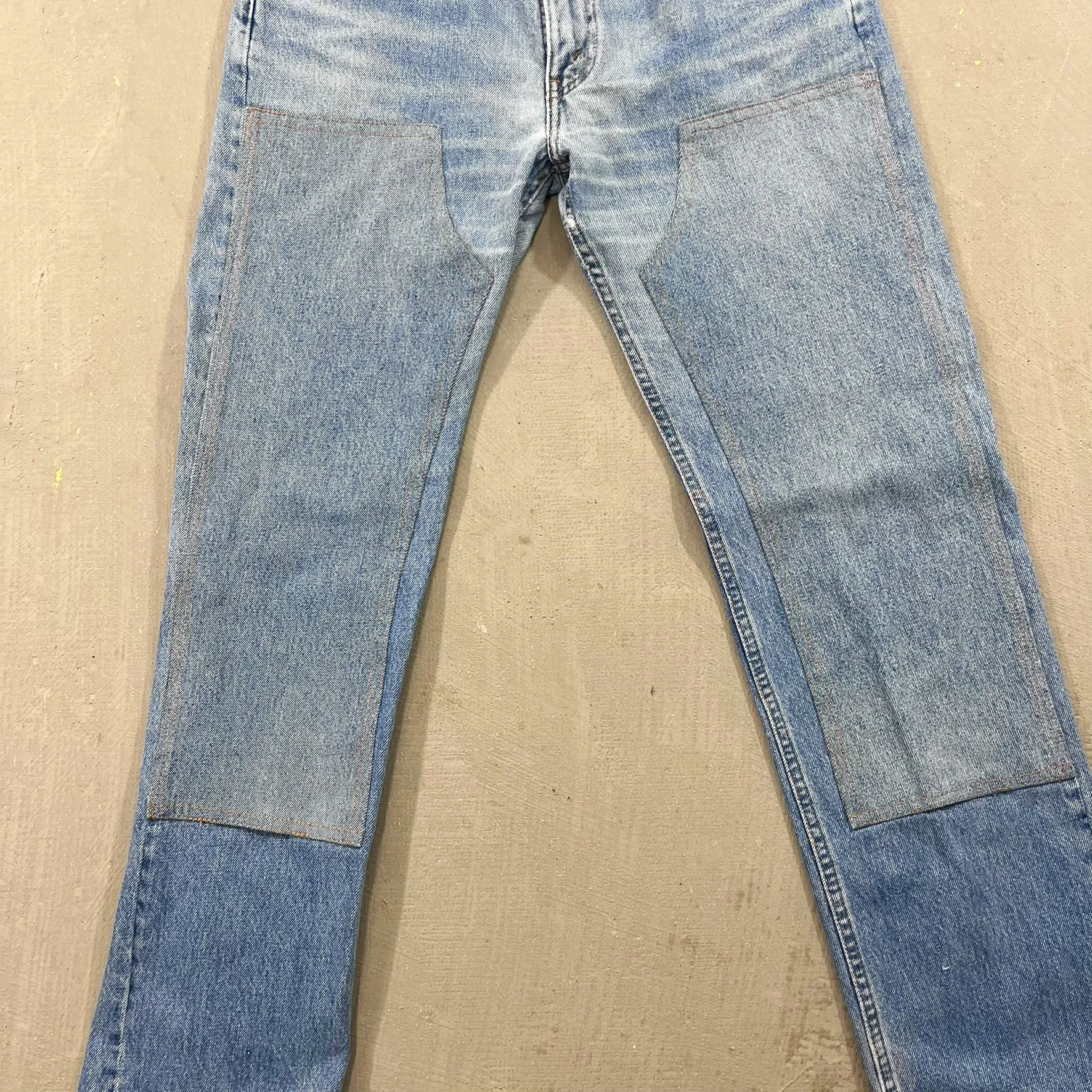 F- HOM Double Knees Levi's 510 Reworked Custom Jeans sold by HG Vintage product image thumbnail 3
