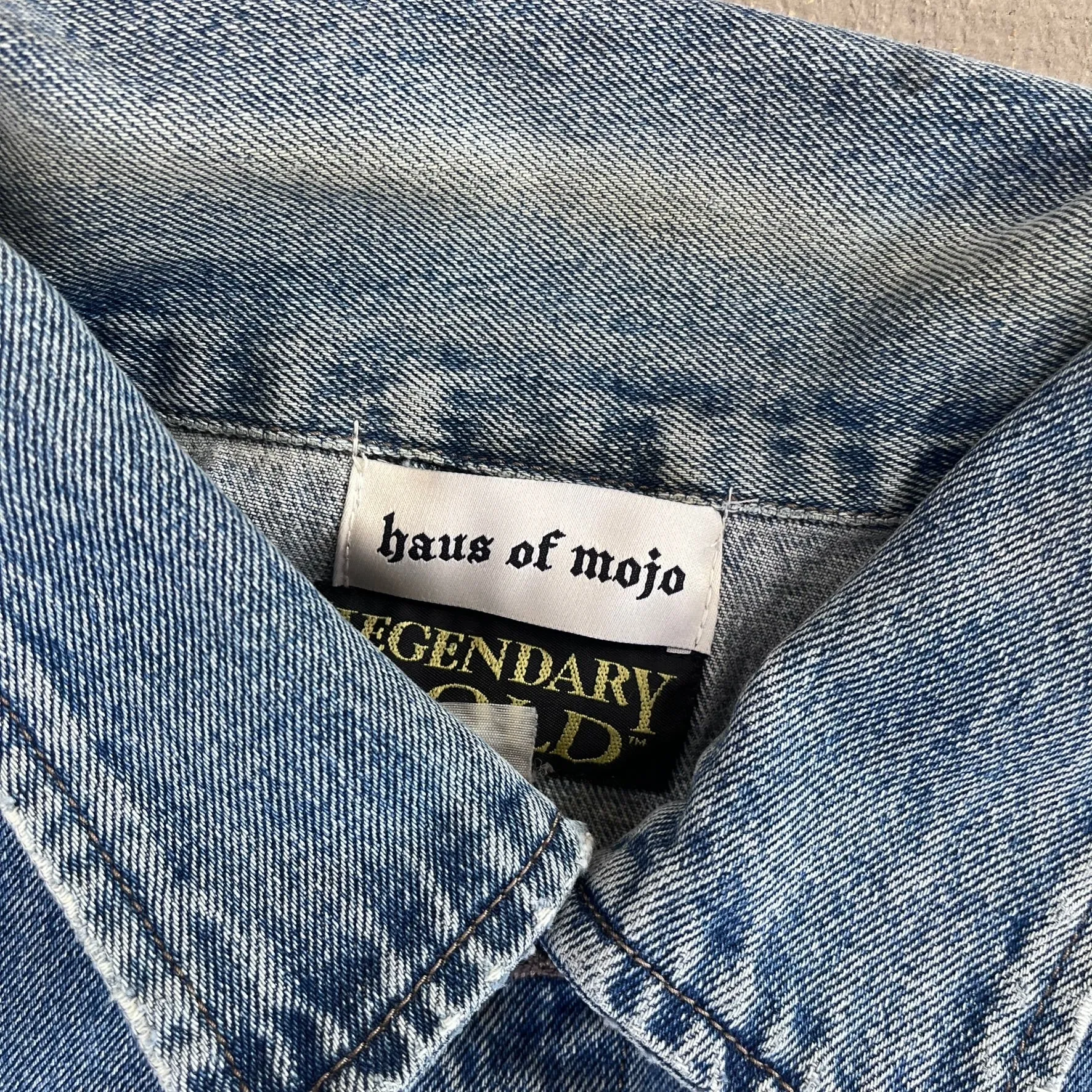 F- HOM Kiss 96-97 Tour Reworked Custom Denim Jackets sold by HG Vintage product image thumbnail 3