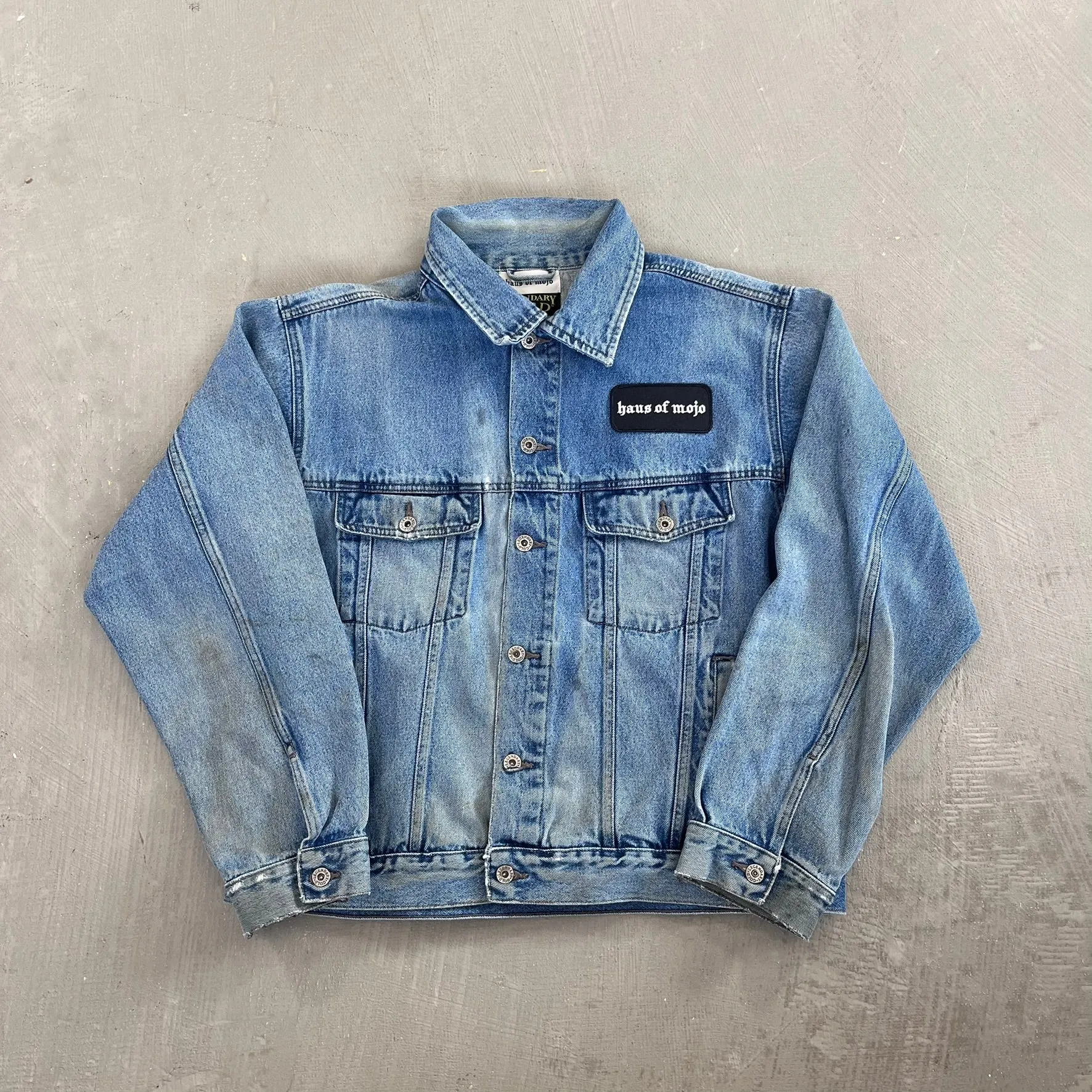 F- HOM Kiss 96-97 Tour Reworked Custom Denim Jackets sold by HG Vintage