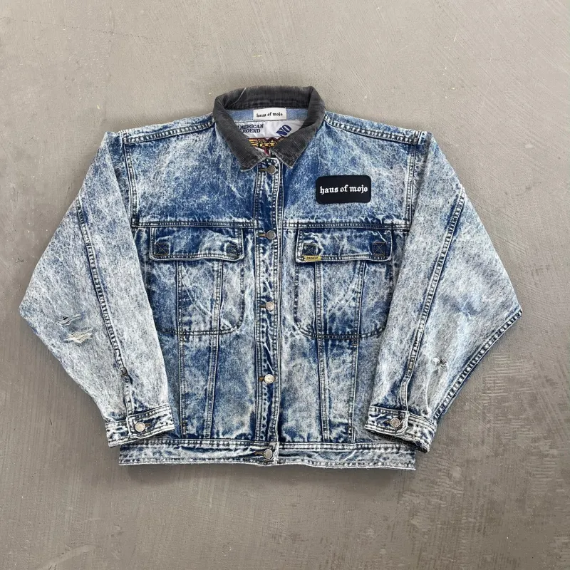 F- HOM Kiss Jordache Reworked Custom Denim Jackets sold by HG Vintage