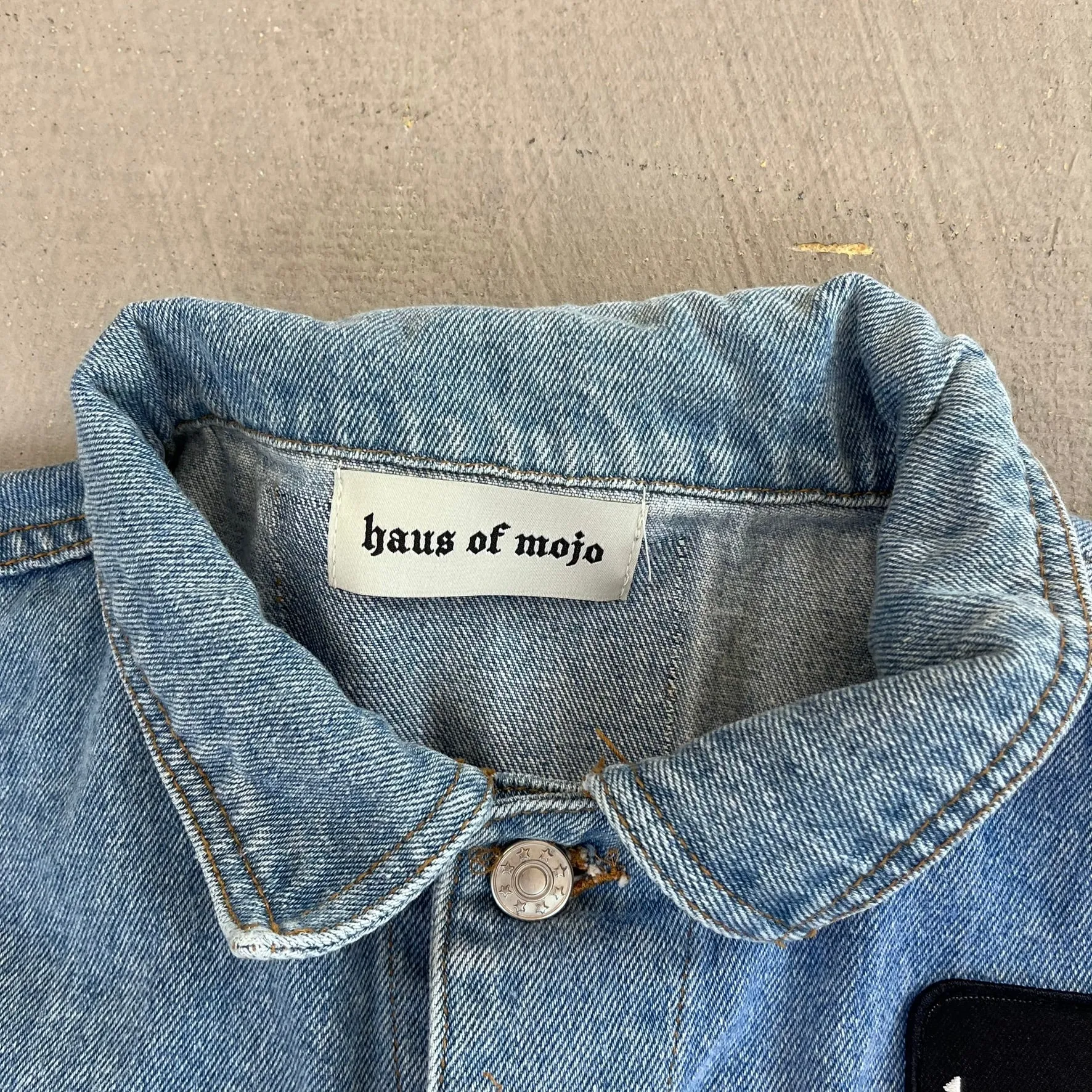 F- HOM Bob Marley Reworked Custom Denim Jackets sold by HG Vintage product image thumbnail 3