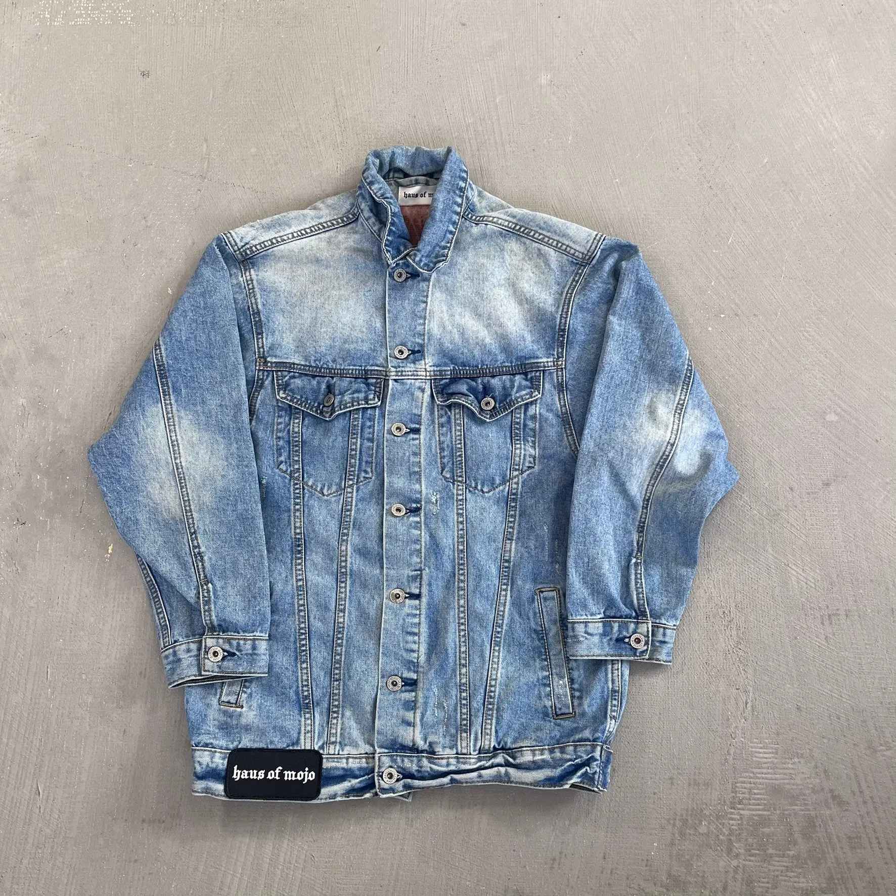 F- HOM Iron Maiden Reworked Custom Denim Jackets sold by HG Vintage