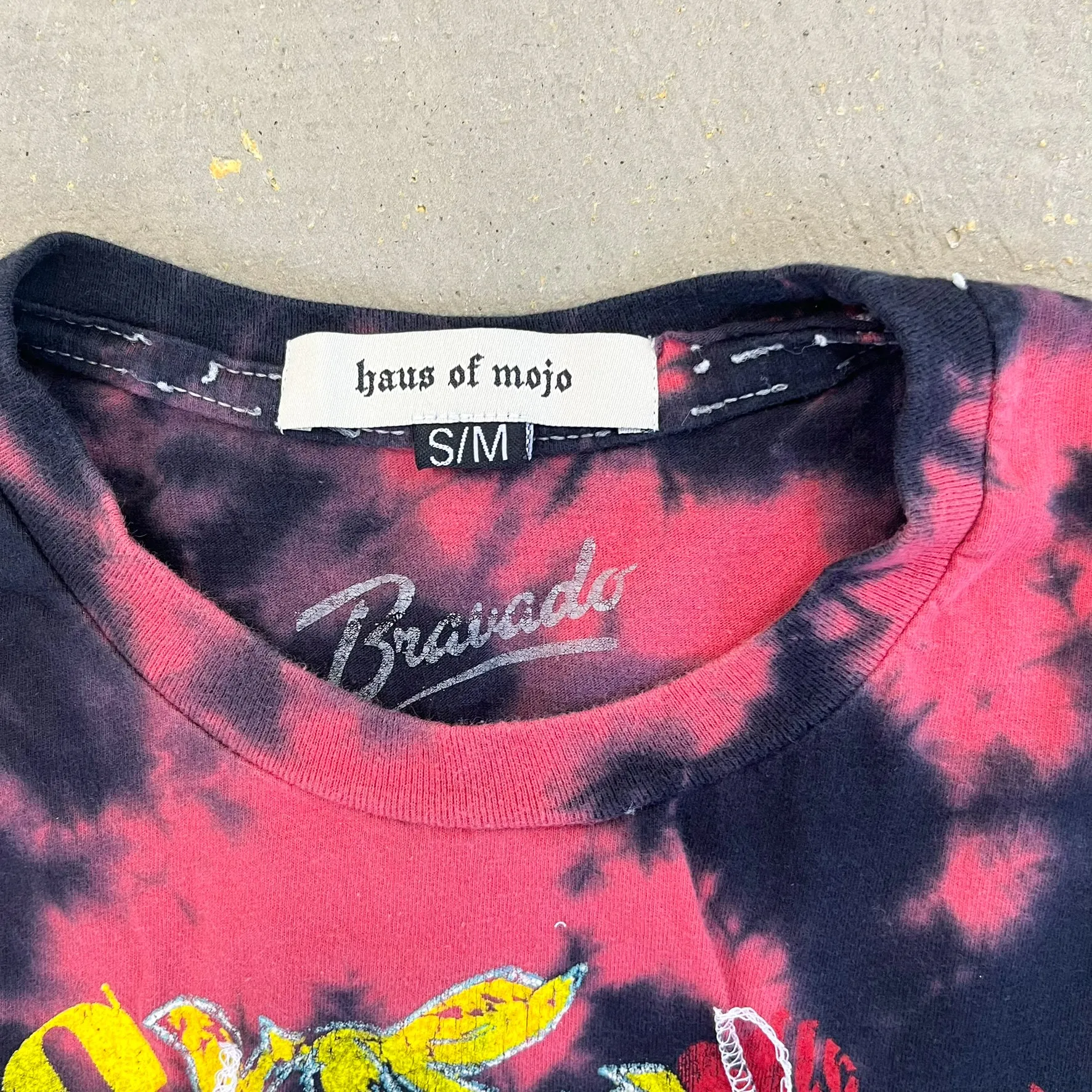 F- HOM Guns & Roses Appetite Reworked Dbl Stitch Crop Top sold by HG Vintage product image thumbnail 3