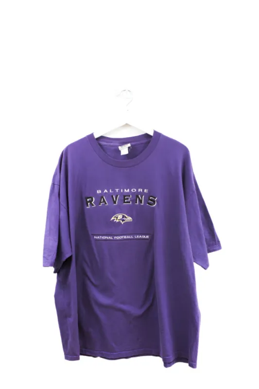 Z - Vintage Lee NFL Baltimore Ravens Embroidered Logo & Script Tee sold by HG Vintage