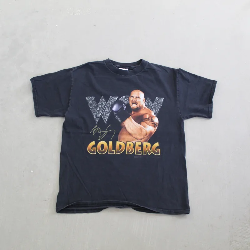 F- Vintage WCW Bill Goldberg Picture & Signature Tee sold by HG Vintage