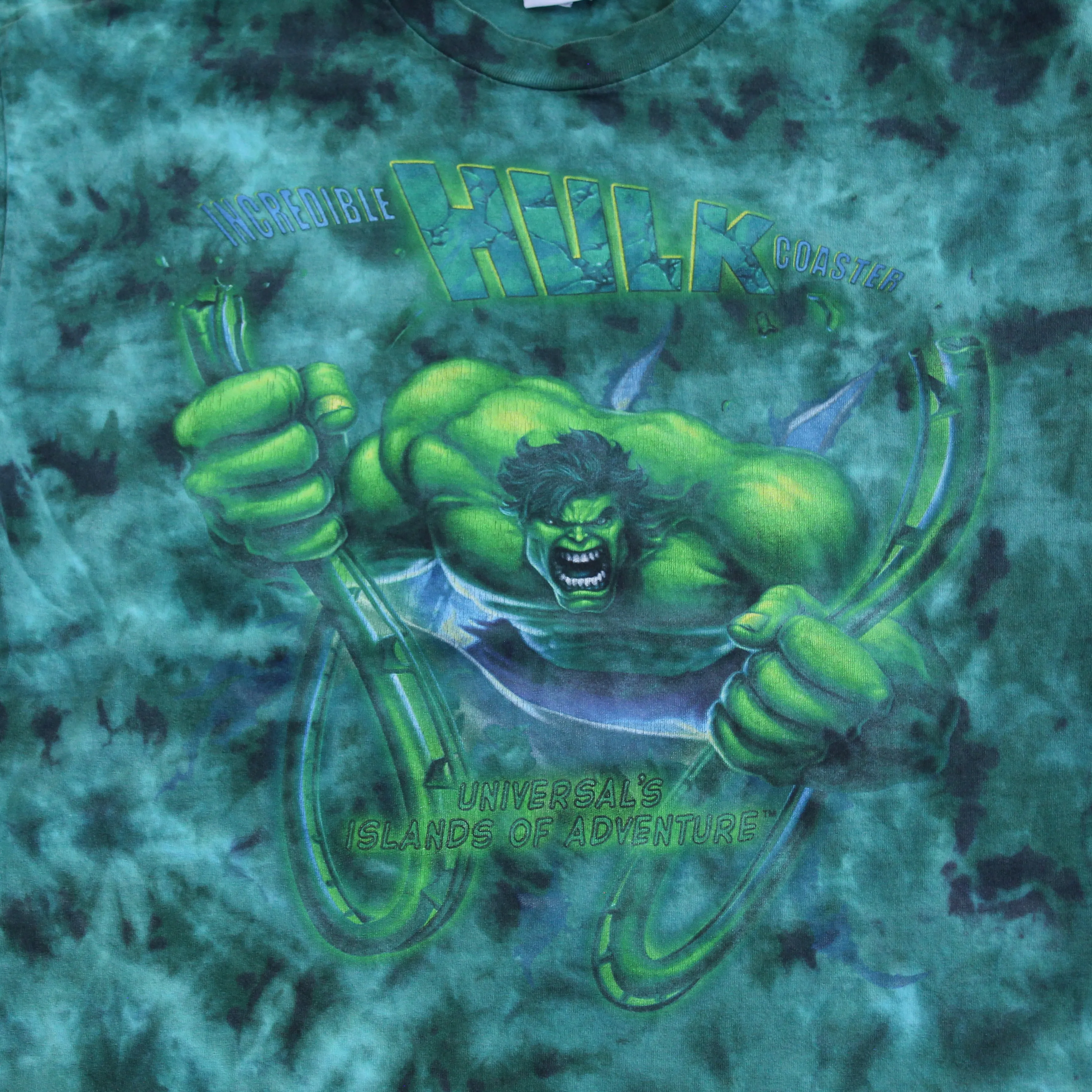 F- Vintage Universal Studio The Incredible Hulk Coaster Single Stitch Tee sold by HG Vintage product image thumbnail 2