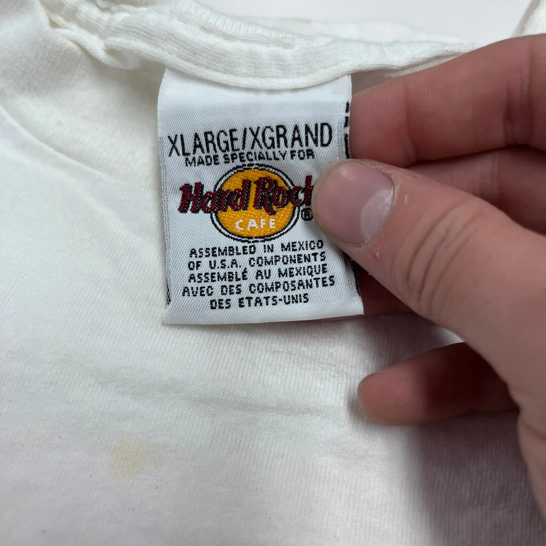 F- Vintage Hard Rock Cafe New Orleans Logo Tee sold by HG Vintage product image thumbnail 3