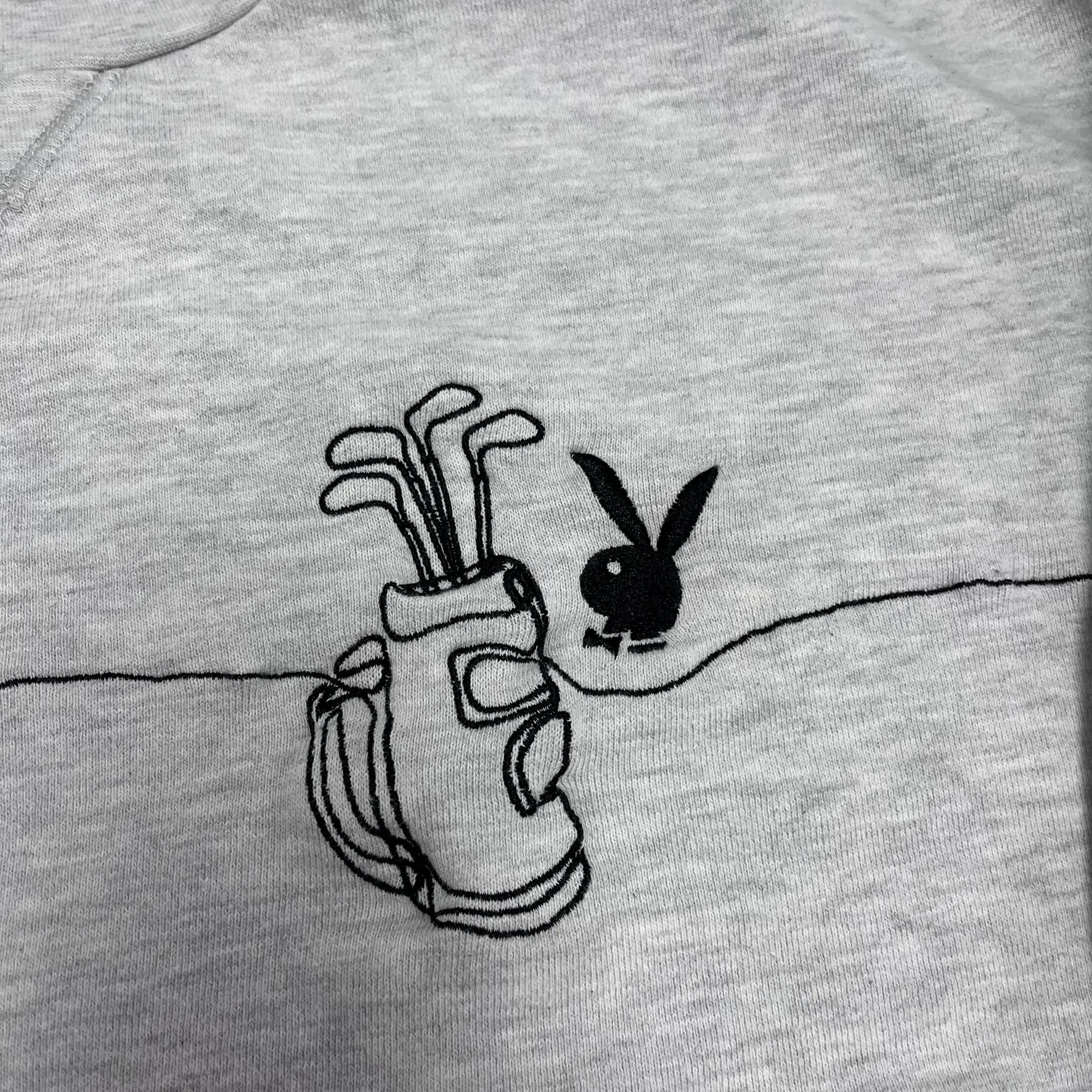 F- Vintage Playboy Golf Embroidered Text Crewneck sold by HG Vintage product image thumbnail 2