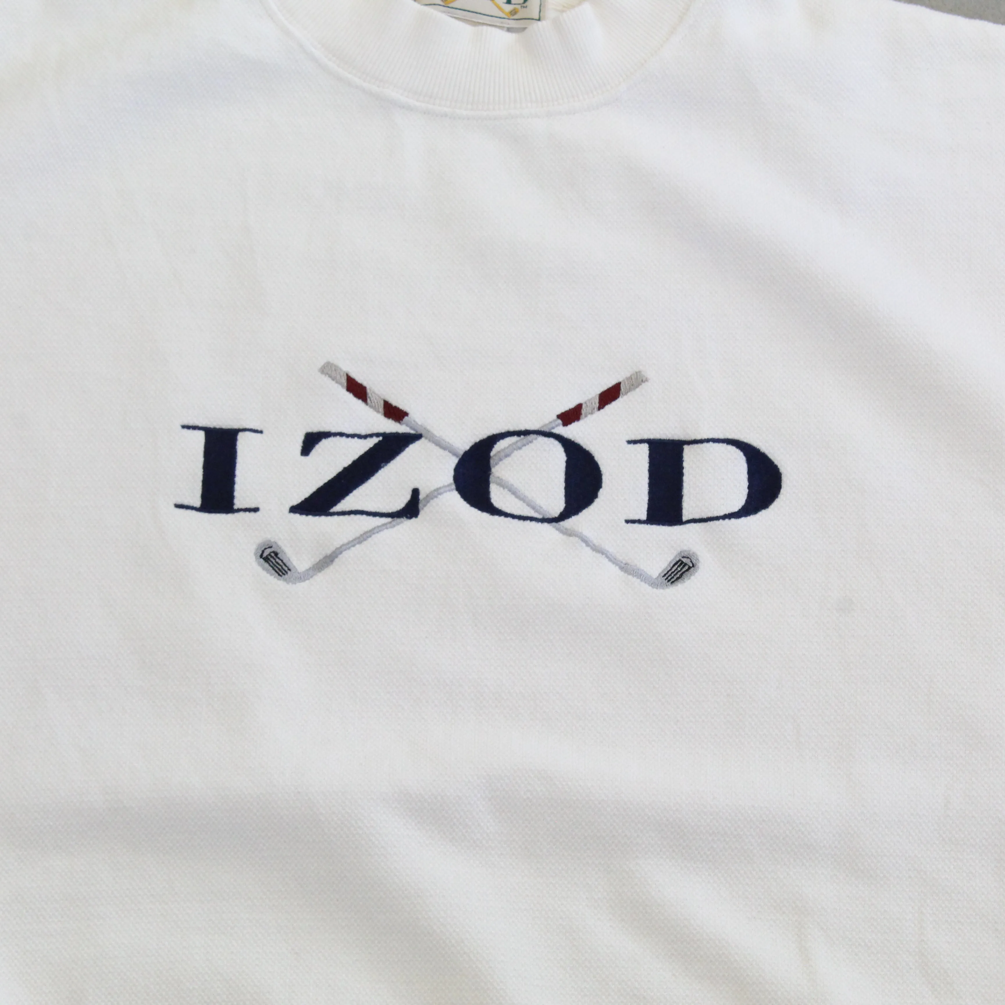 F- Vintage Izod Golf Embroidered Text Crewneck sold by HG Vintage product image thumbnail 2
