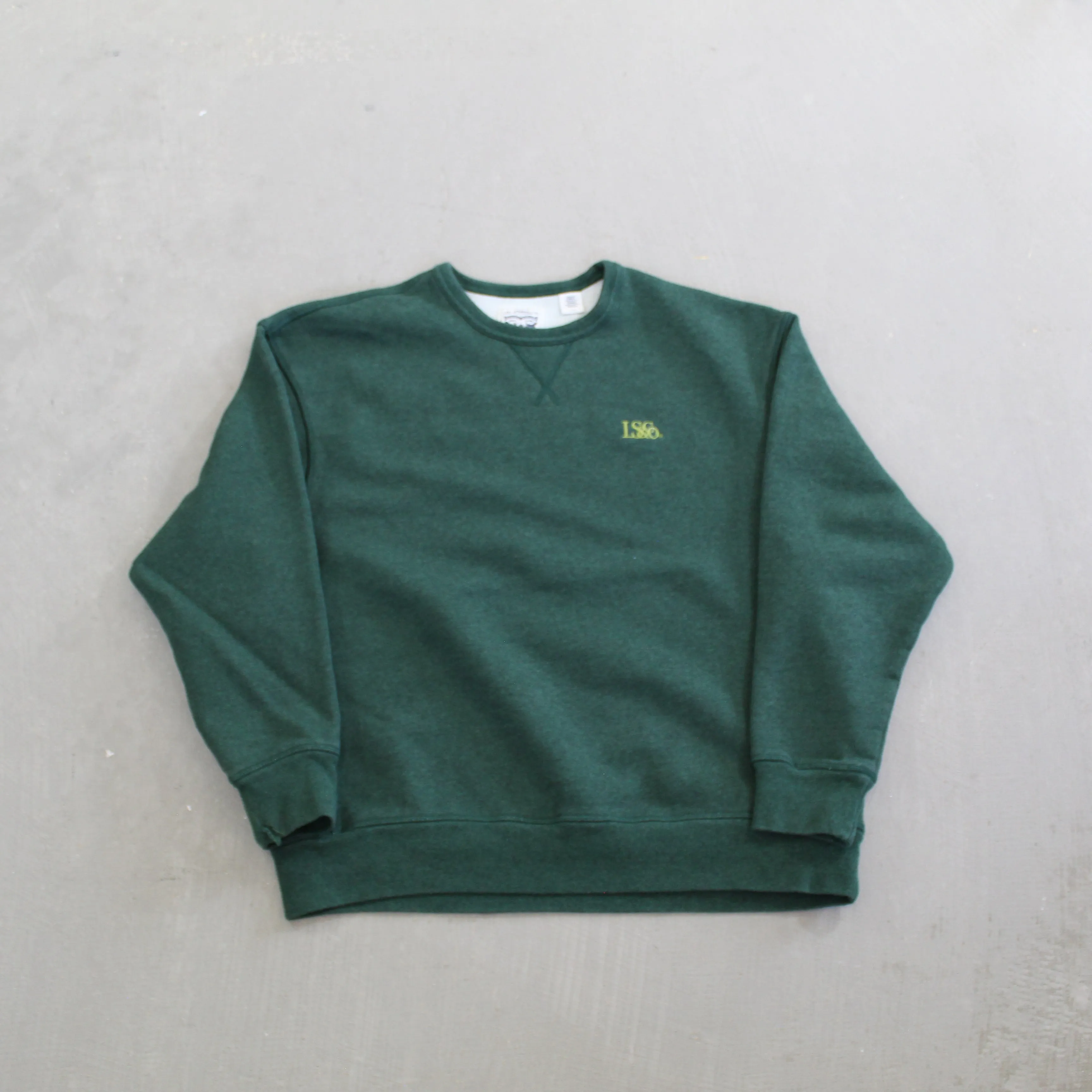 F- Levi's Strauss & Co Embroidered Text Crewneck sold by HG Vintage