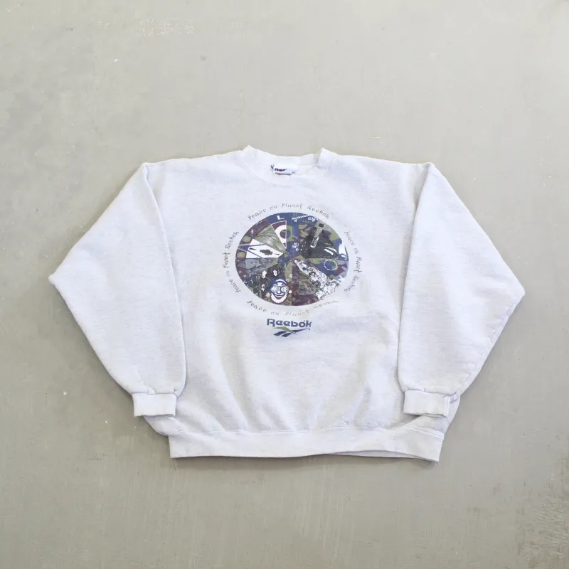 F- Vintage 90s Reebok Graphic Crewneck sold by HG Vintage