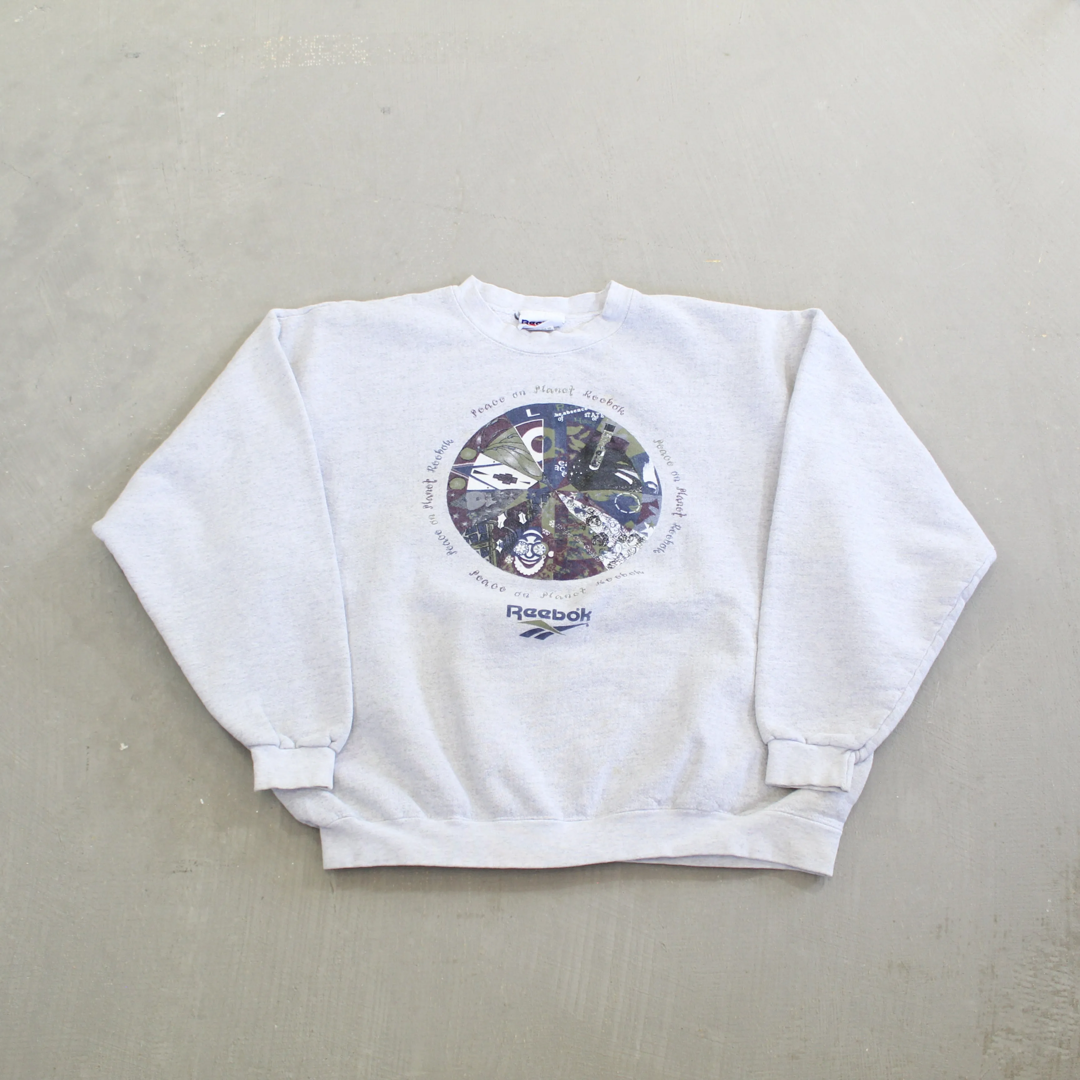 F- Vintage 90s Reebok Graphic Crewneck sold by HG Vintage