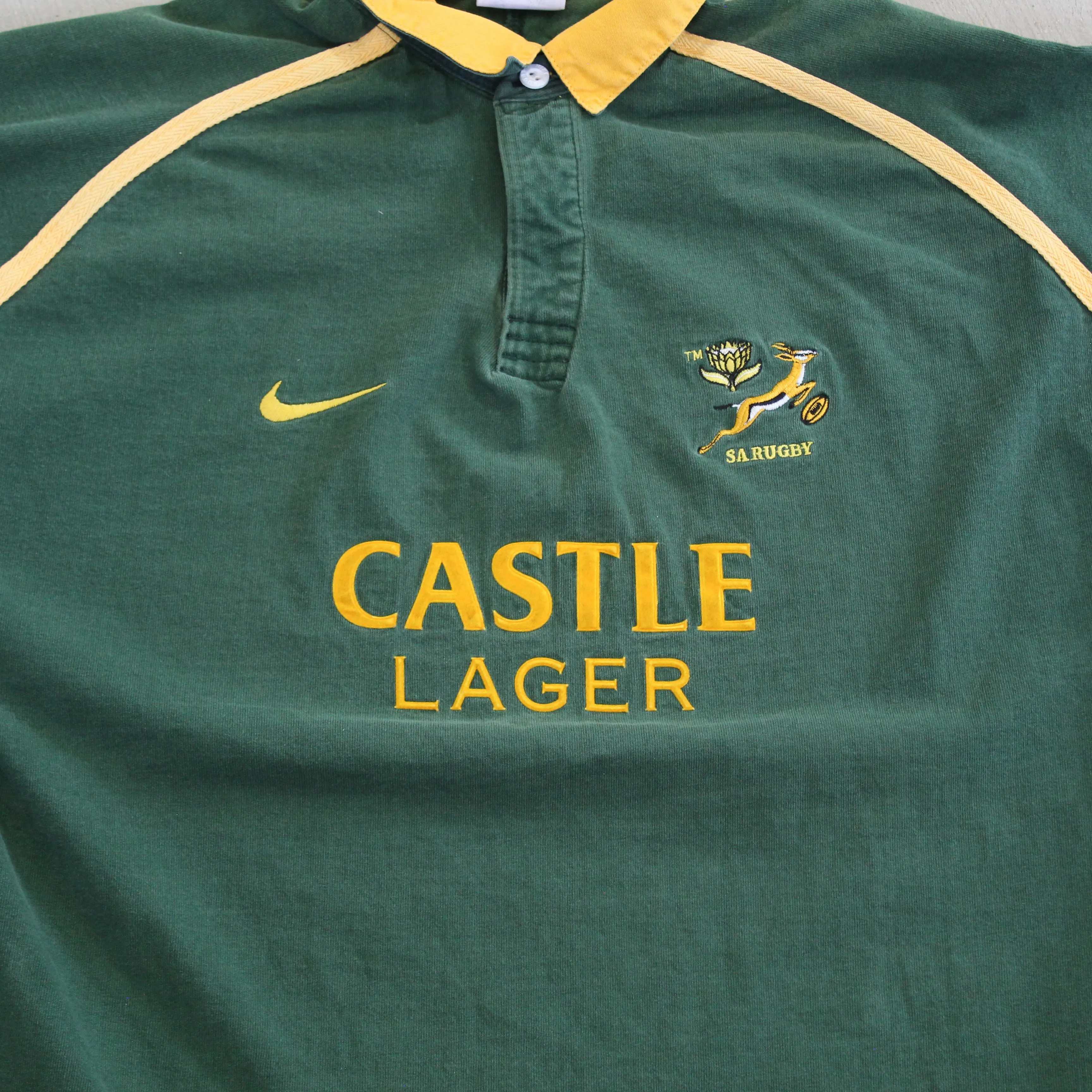 F- Vintage South Africa National Rugby Team Nike Team Polo sold by HG Vintage product image thumbnail 2