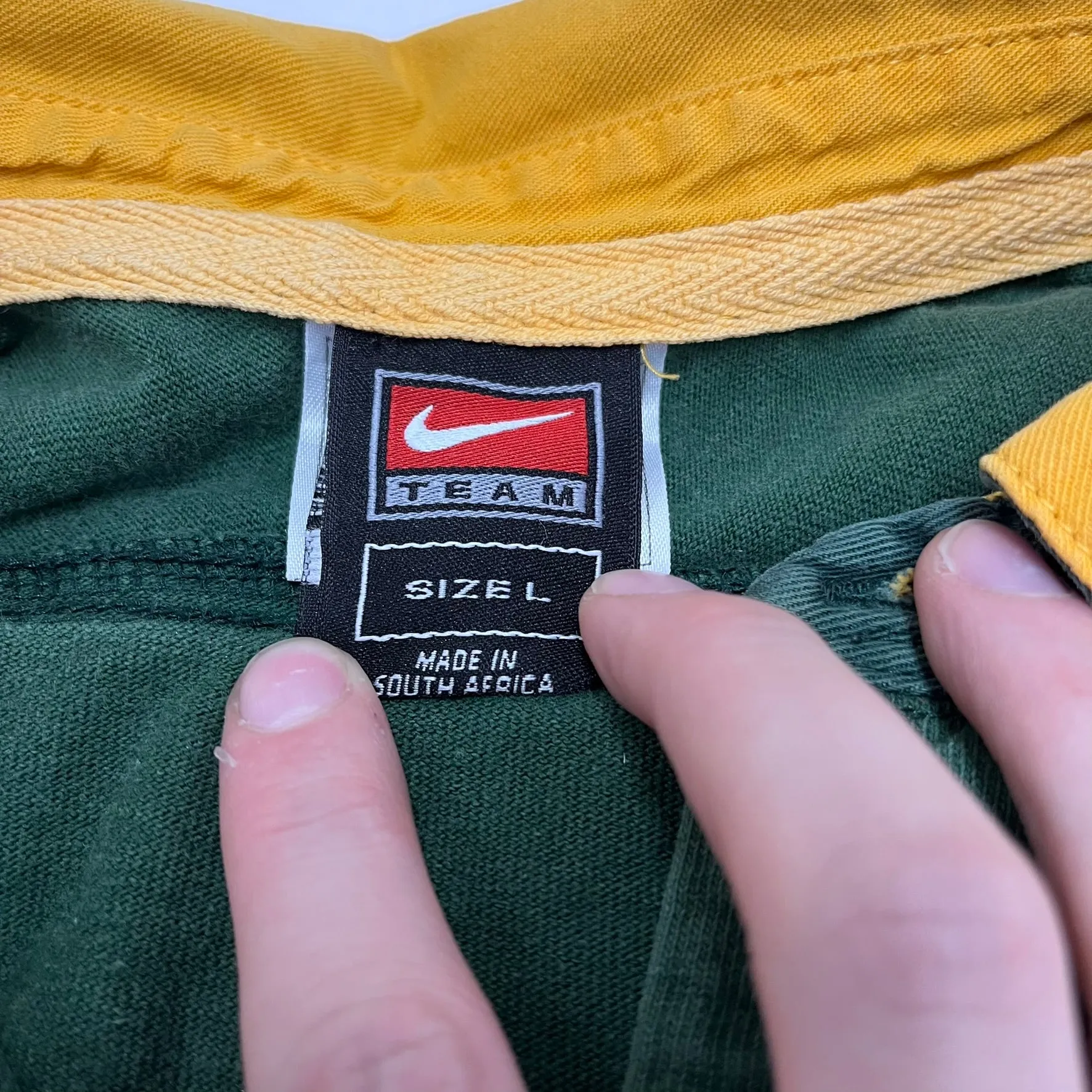 F- Vintage South Africa National Rugby Team Nike Team Polo sold by HG Vintage product image thumbnail 3