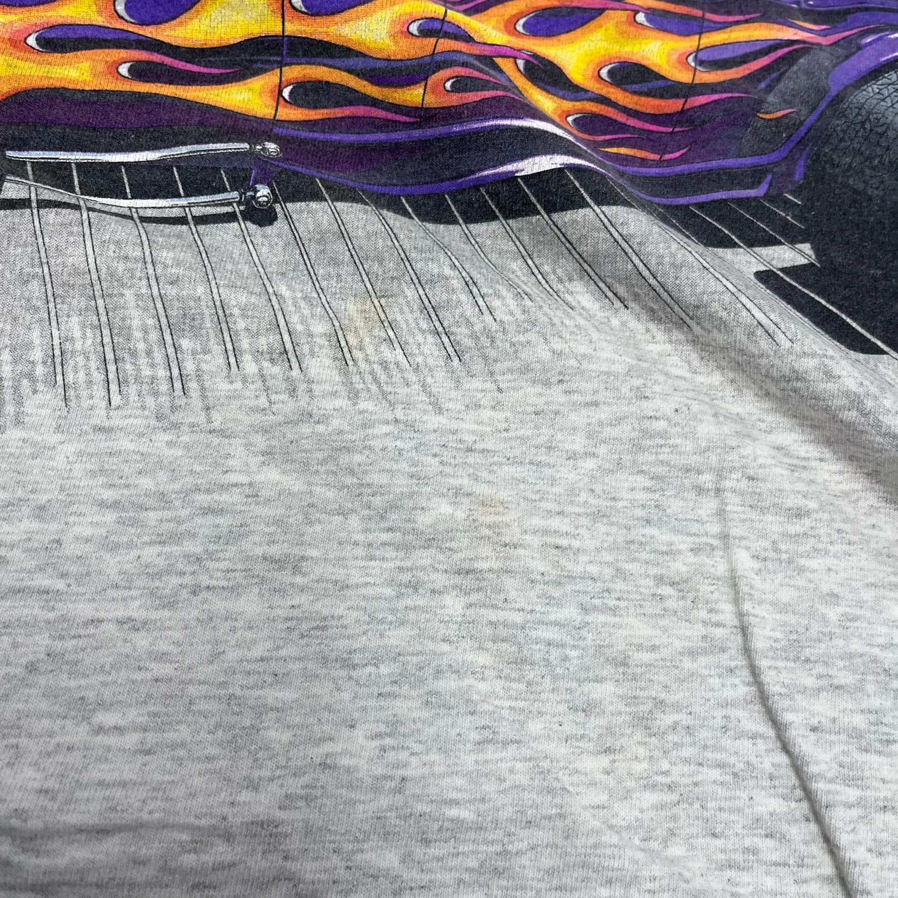 F- Vintage 1996 Andys Picnic Hot Rod Car Graphic Tee sold by HG Vintage product image thumbnail 5