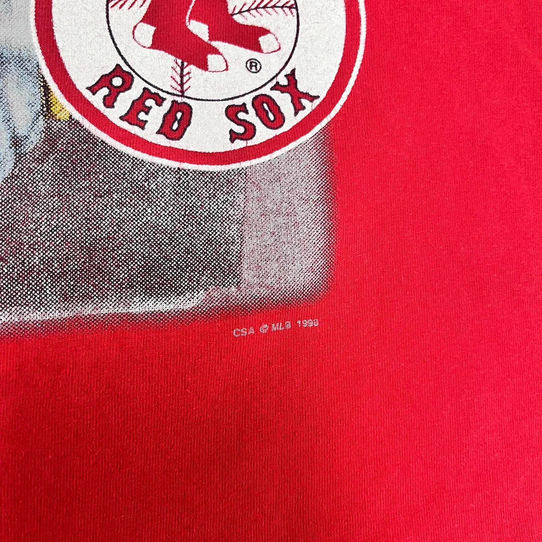 F- Vintage 1998 Boston Red Sox MLB CSA Uniform & Logo Tee sold by HG Vintage product image thumbnail 3