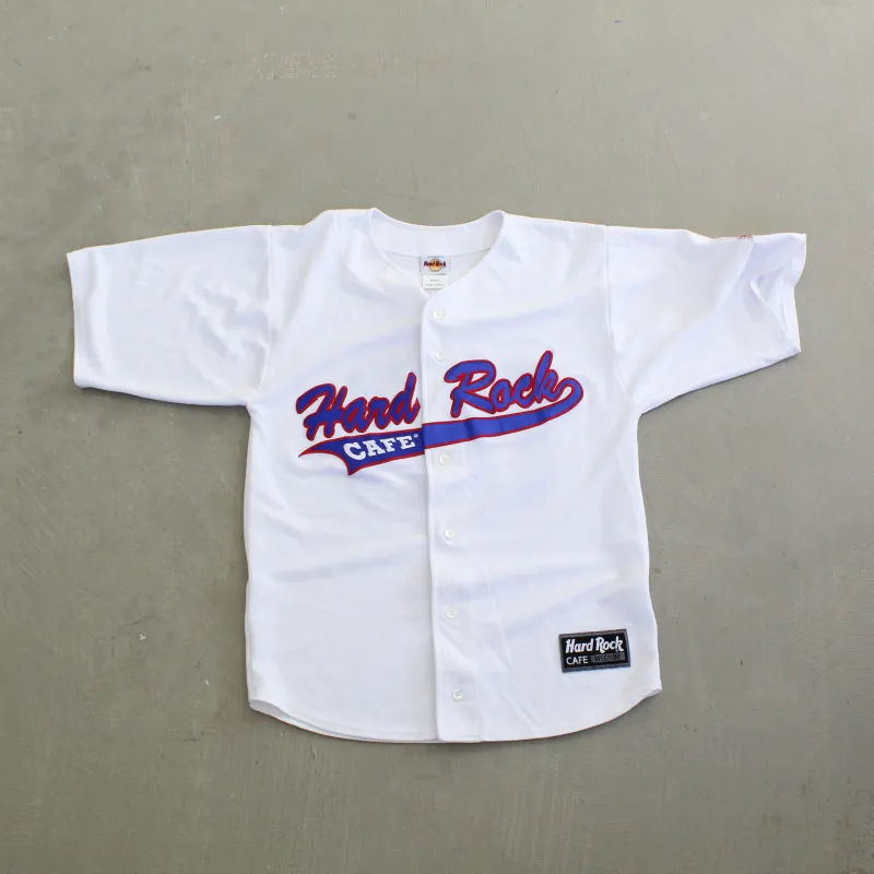 F- Vintage 90s Hard Rock Cafe Washington DC Baseball Jersey sold by HG Vintage
