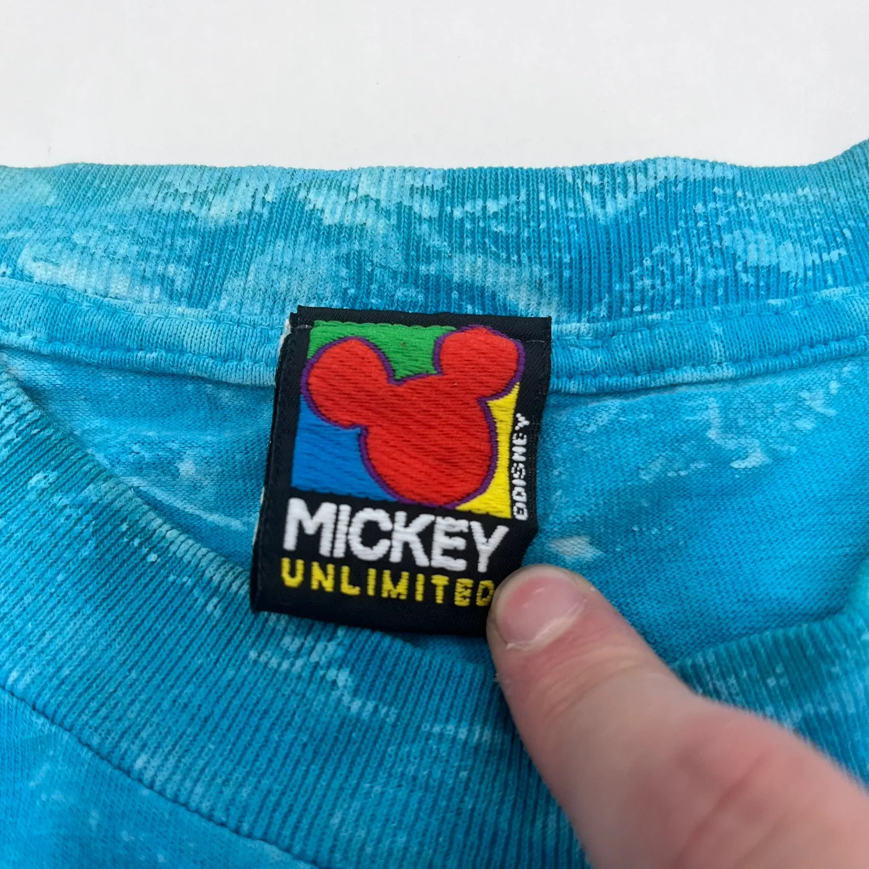 F- Vintage 90s Disney Goofy Text Single Stitch Tee sold by HG Vintage product image thumbnail 3