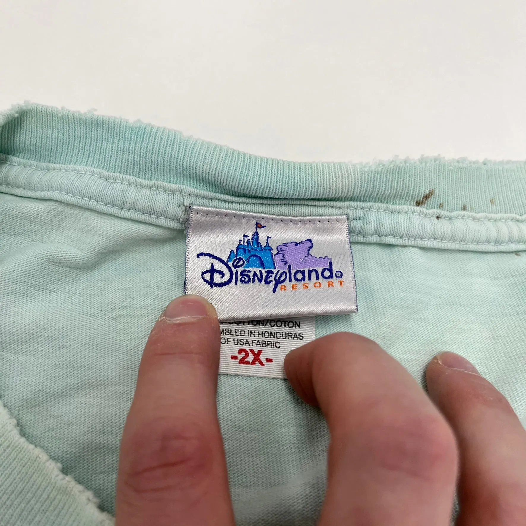 F- Vintage Disneyland Resort Grizzly River Run Graphic Tie Dye Tee sold by HG Vintage product image thumbnail 3