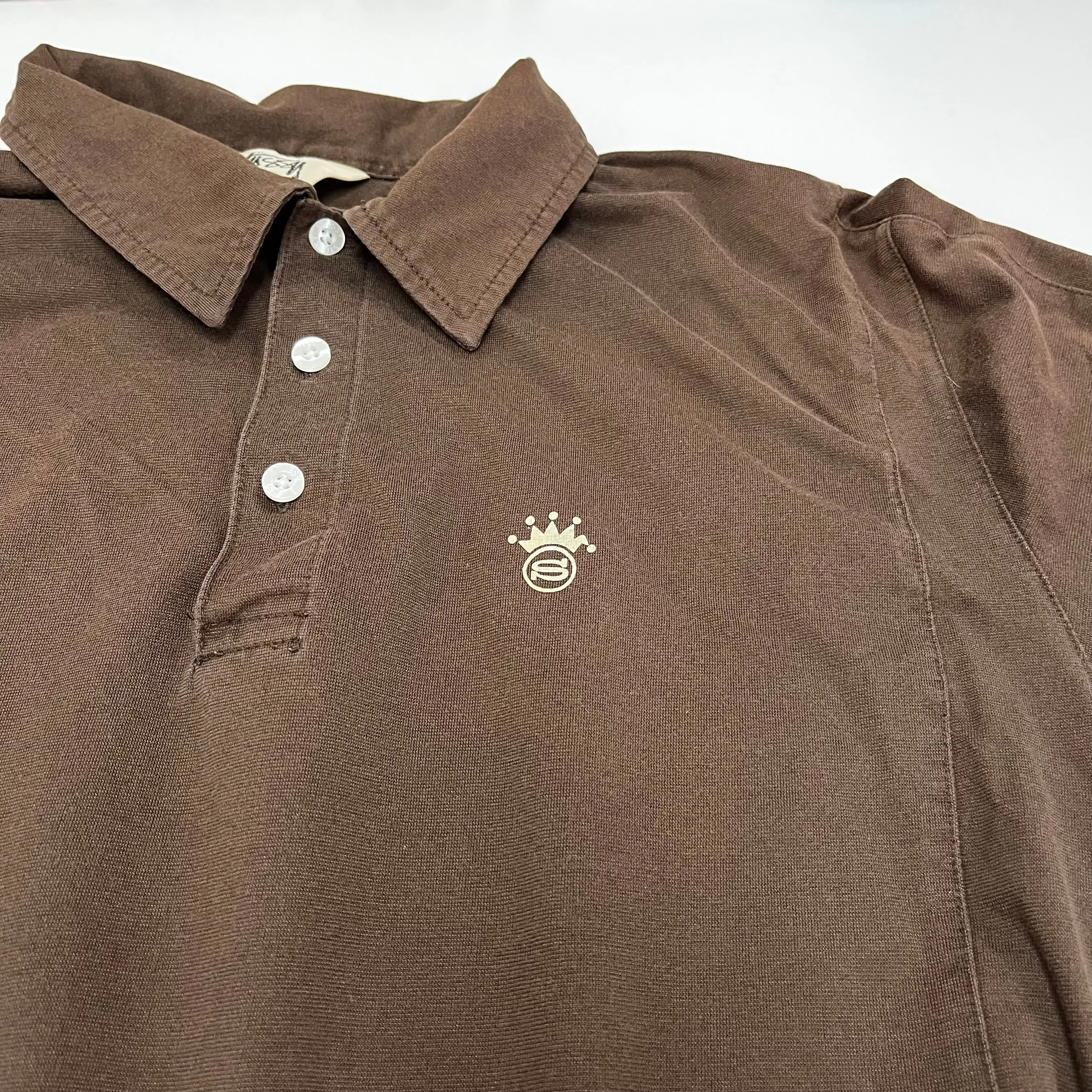 F- Vintage 90s Stussy Short Sleeve Polo Shirt sold by HG Vintage product image thumbnail 2