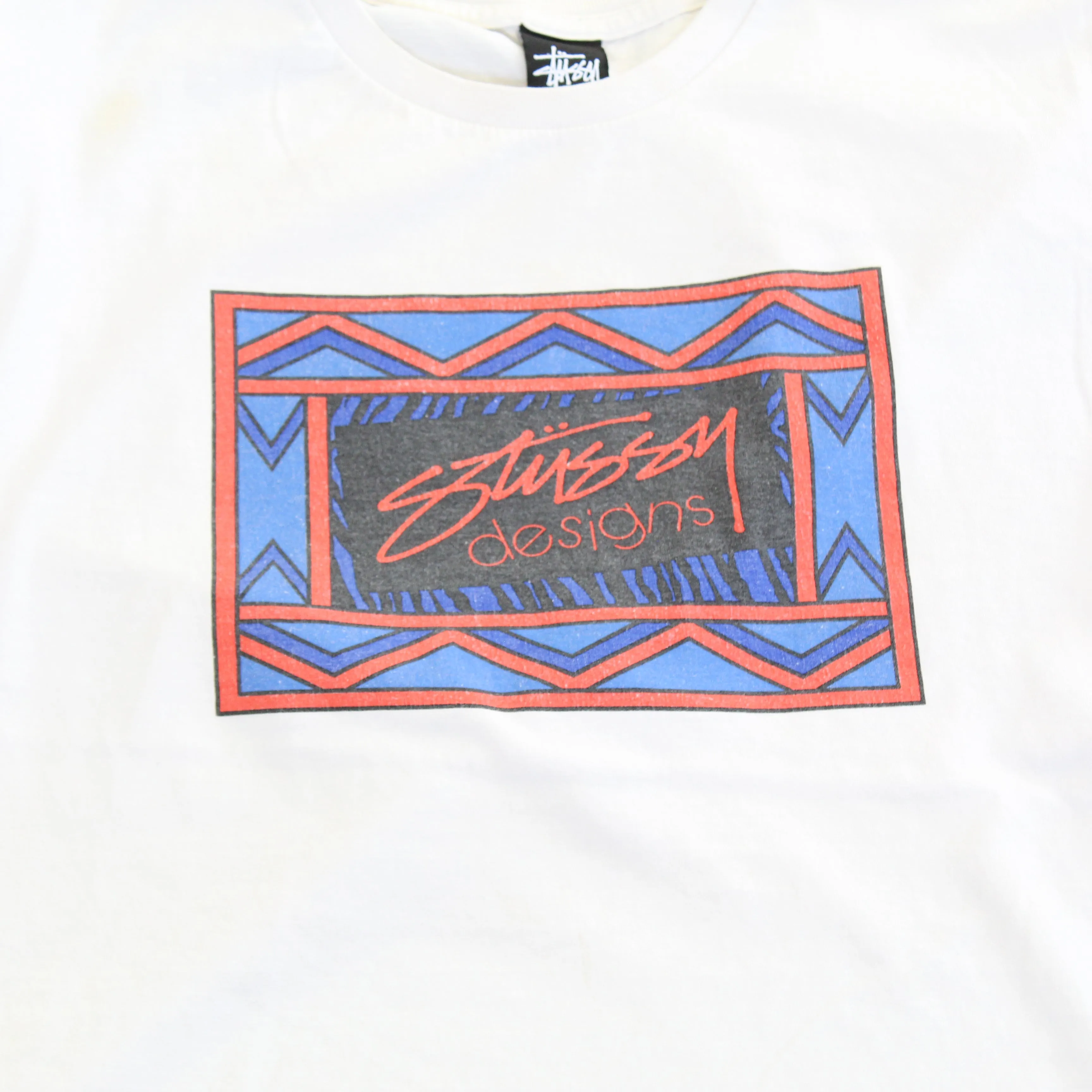 F- Stussy Design Text & N4 Graphic Tee sold by HG Vintage product image thumbnail 2