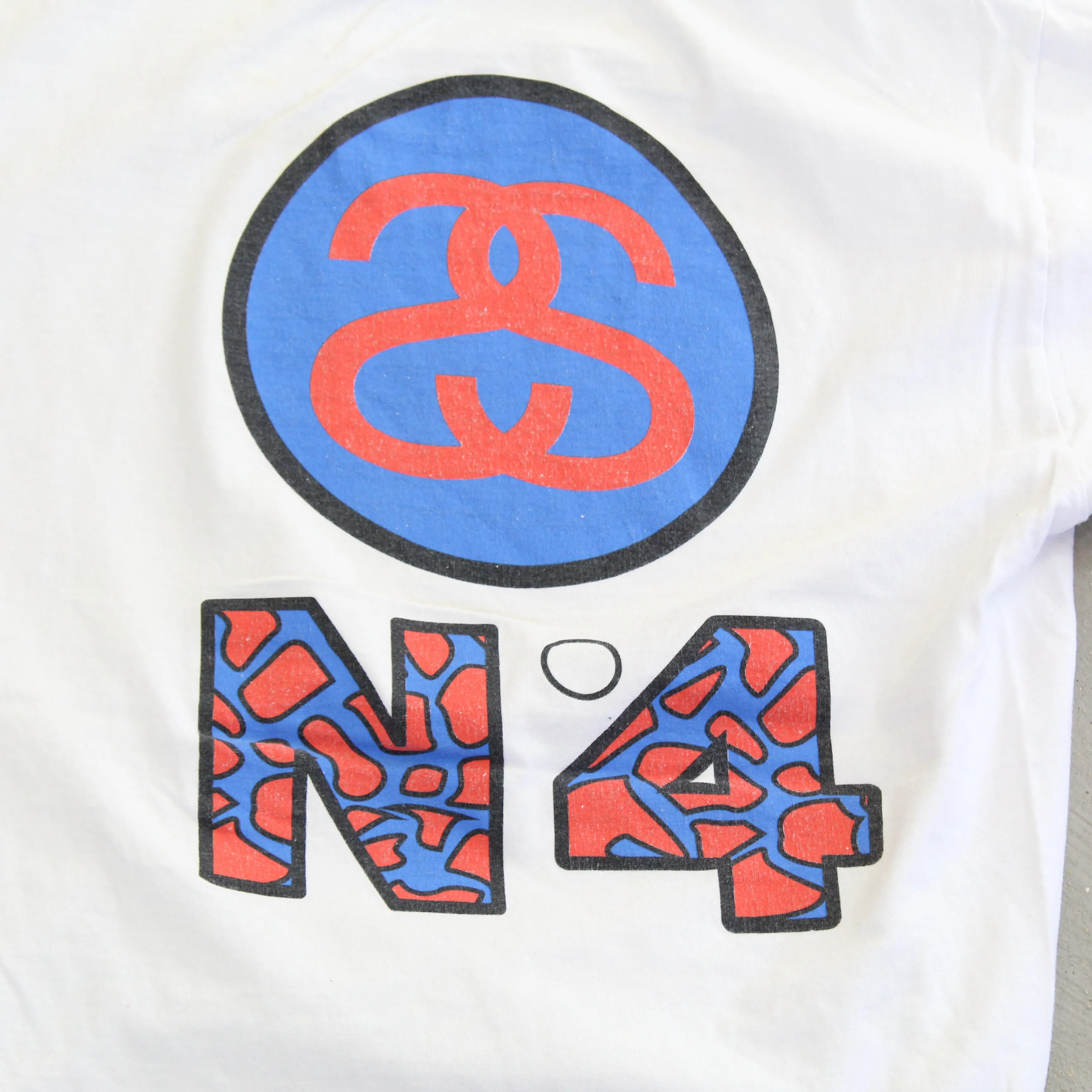 F- Stussy Design Text & N4 Graphic Tee sold by HG Vintage product image thumbnail 4