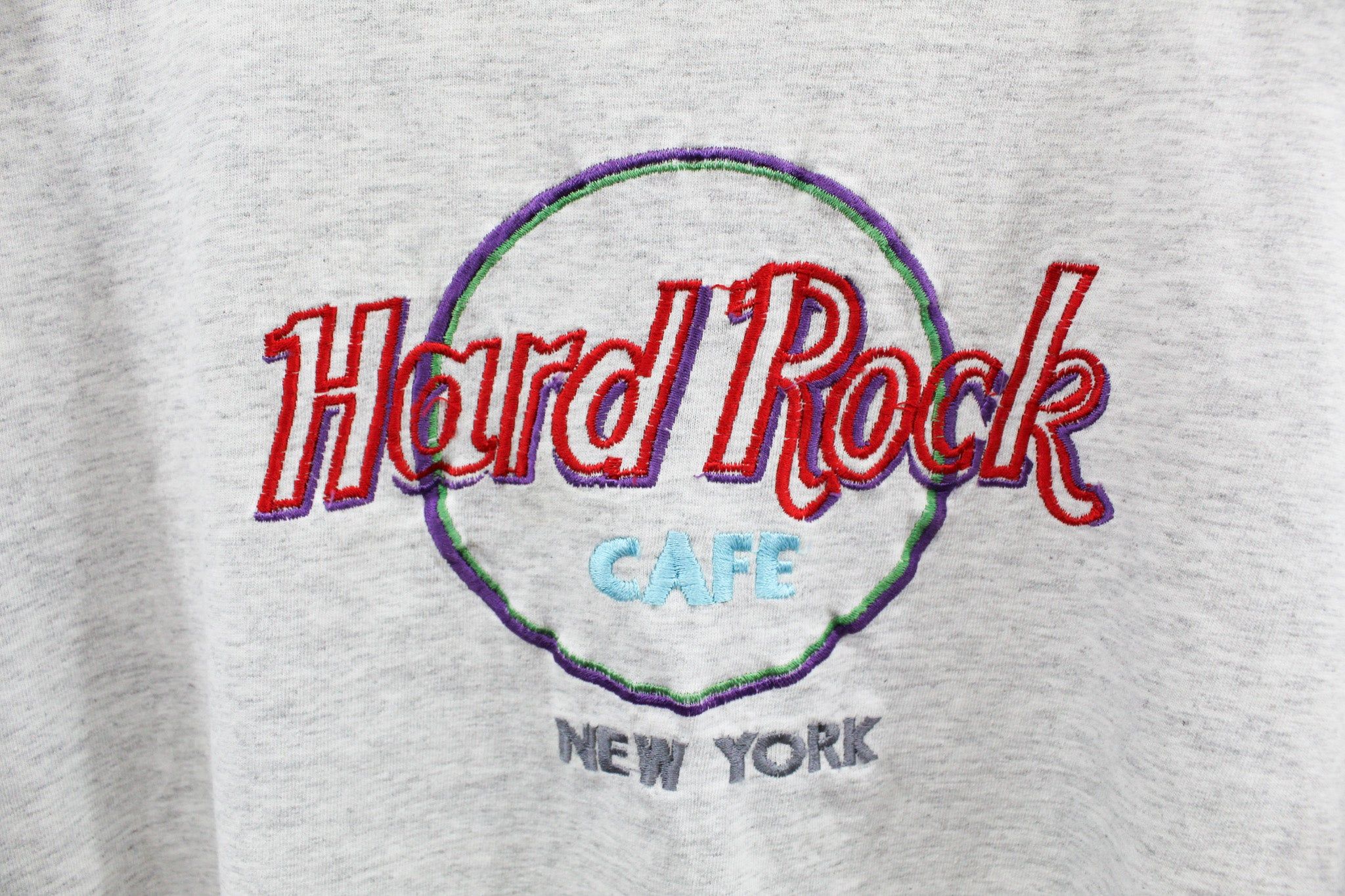 Vintage Hard Rock Cafe New York Embroidered Jerzees Tee sold by HG Vintage product image thumbnail 2