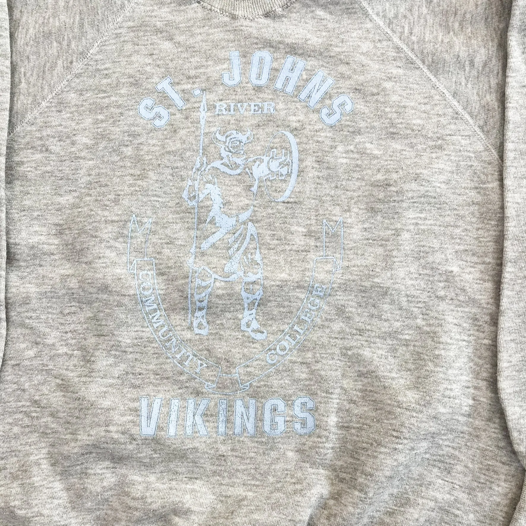 F- Vintage St Johns 90's Community College Vikings Crewneck sold by HG Vintage product image thumbnail 2
