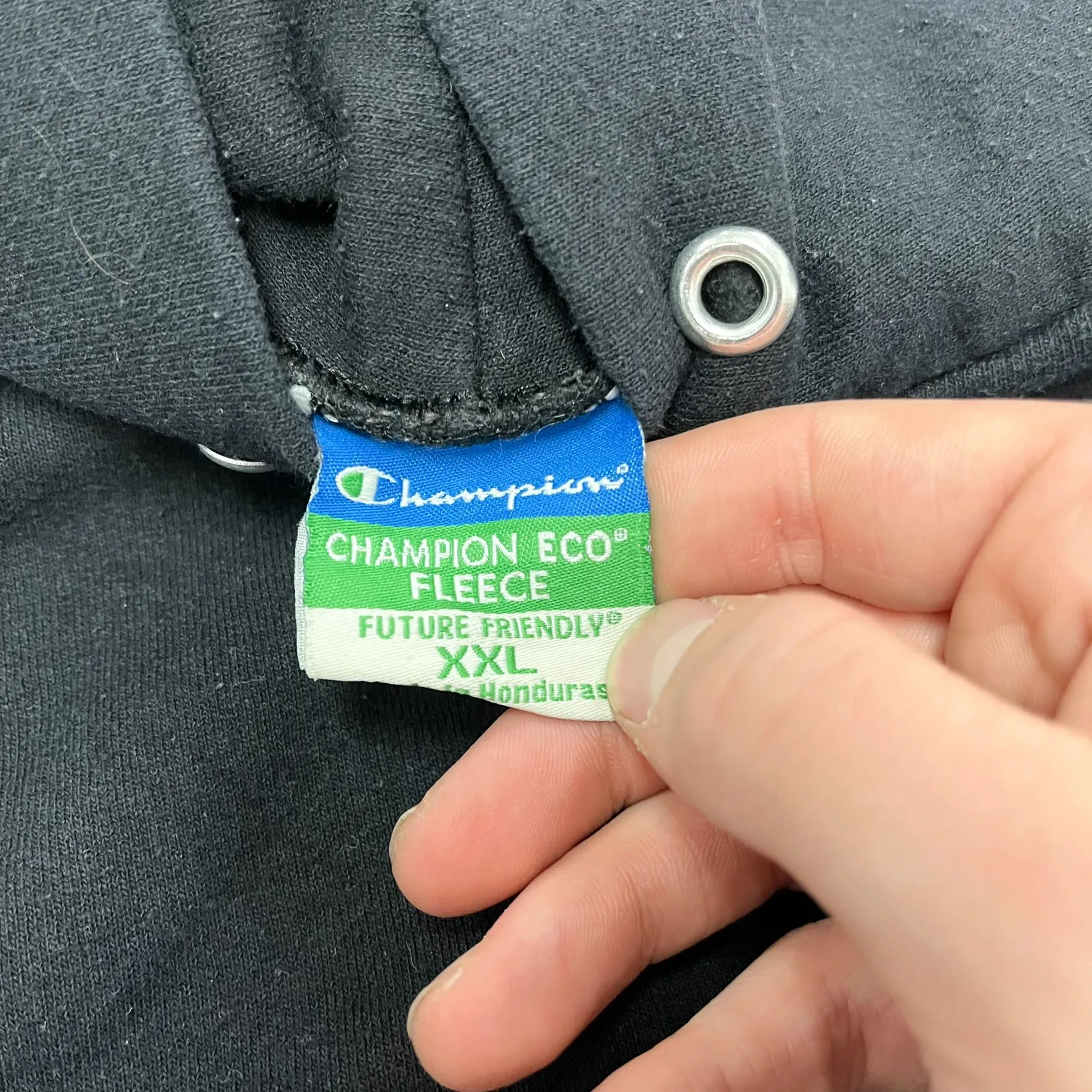 F- Vintage Champion High Point University Embroidered Text Hoodie sold by HG Vintage product image thumbnail 4