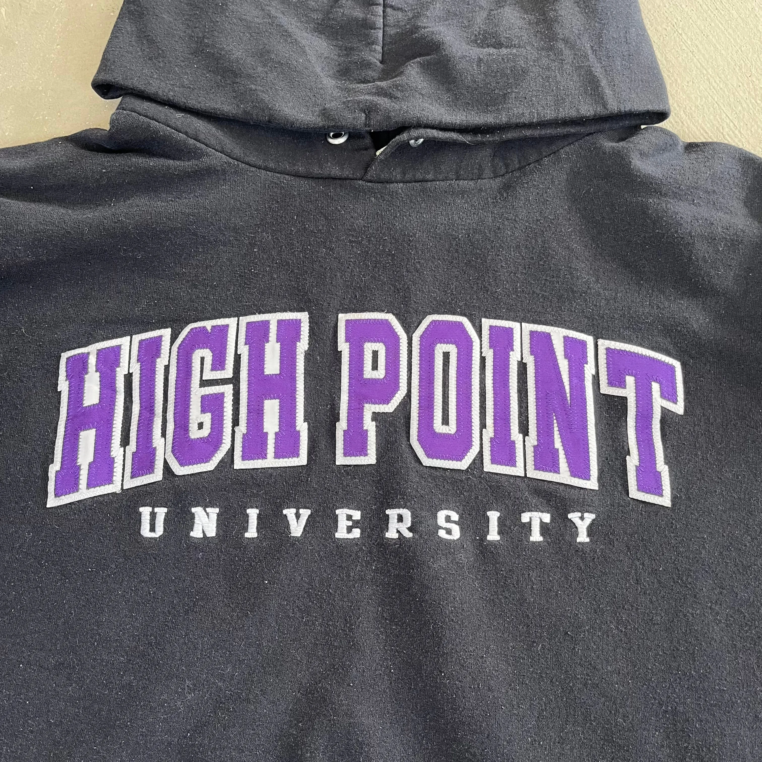 F- Vintage Champion High Point University Embroidered Text Hoodie sold by HG Vintage product image thumbnail 2