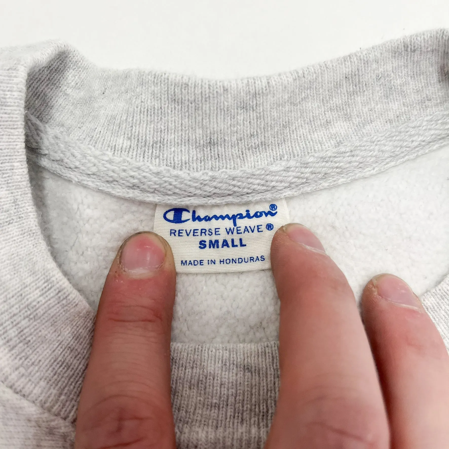 F- Vintage Champion Reverse Weave Wofford College Text Crewneck sold by HG Vintage product image thumbnail 3