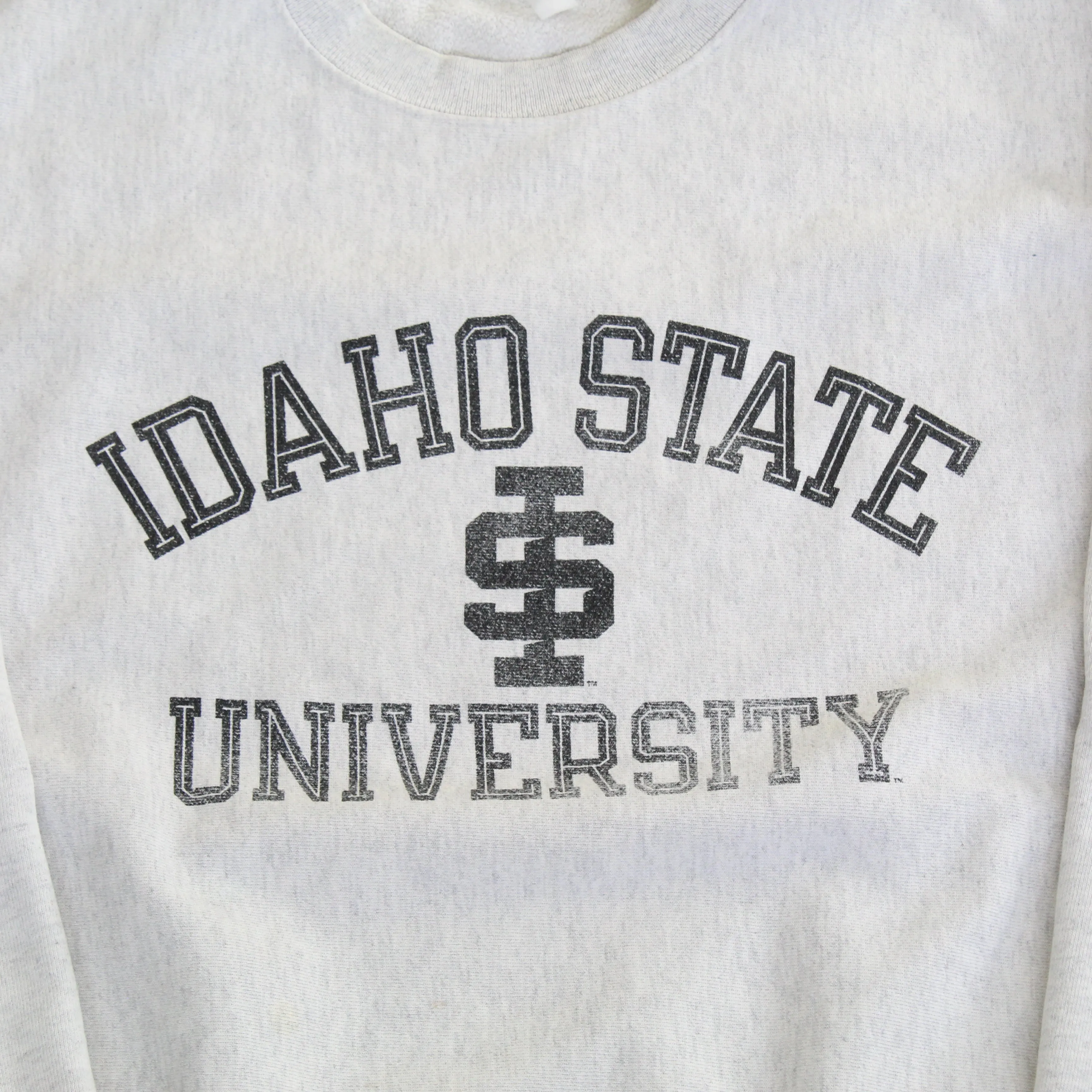 F- Vintage Champion Reverse Weave Idaho State University Text Crewneck sold by HG Vintage product image thumbnail 2