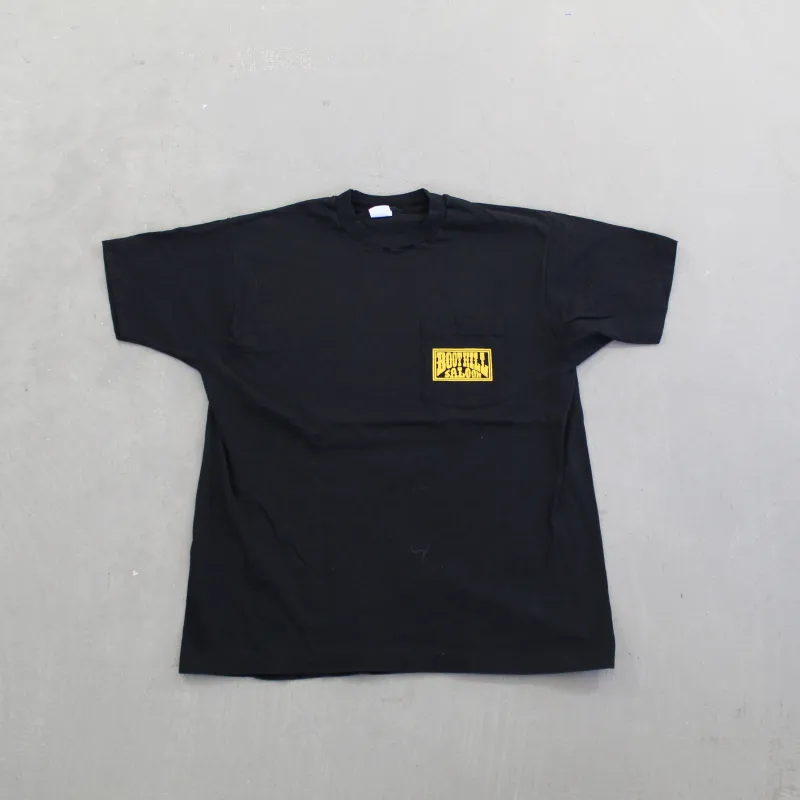 F- Vintage 1992 Boothill Saloon Daytona Bike Week Single Stitch Pocket Tee sold by HG Vintage
