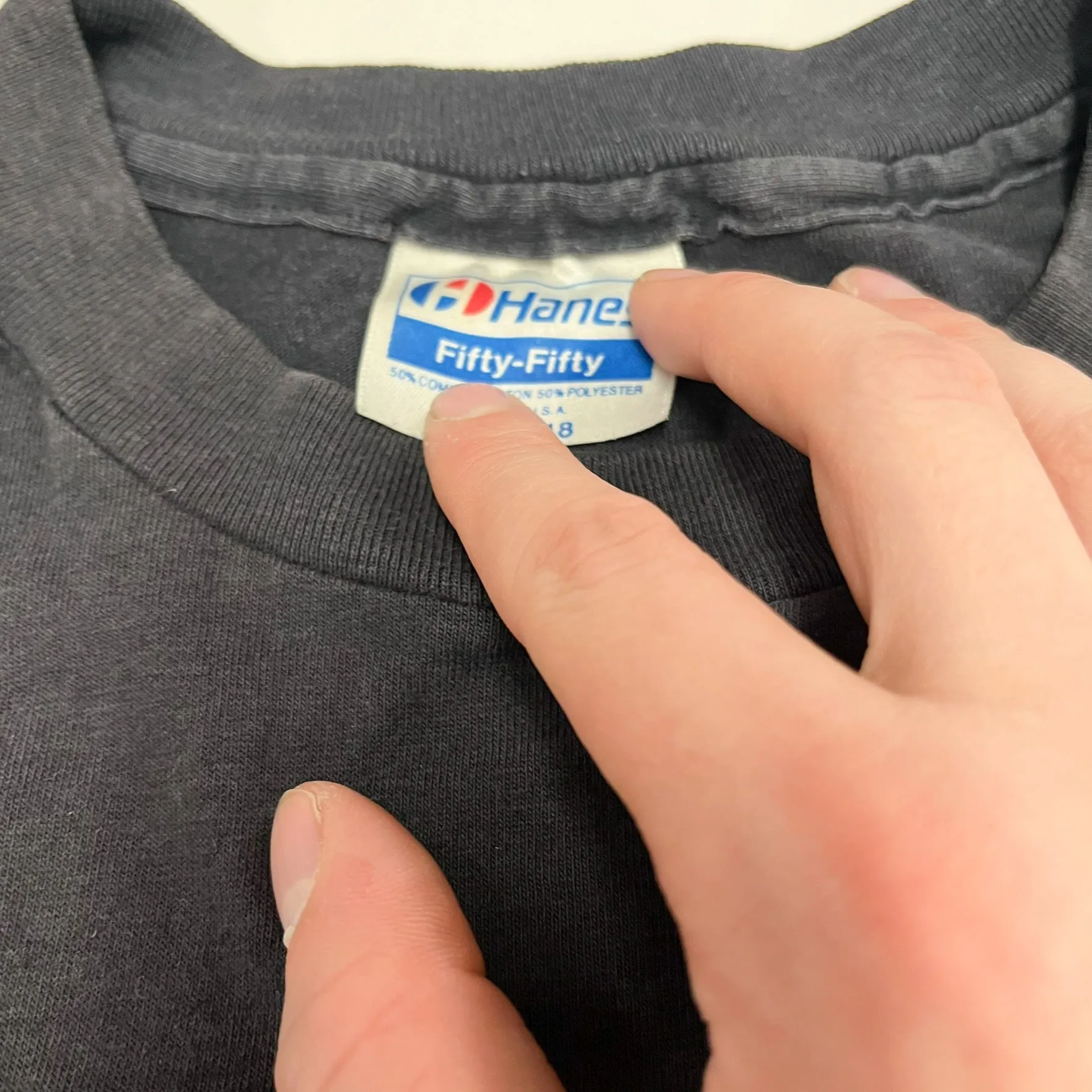 F- Vintage 1988 Idaho Wrestling Championship Single Stitch Hanes 50/50 Tee sold by HG Vintage product image thumbnail 4