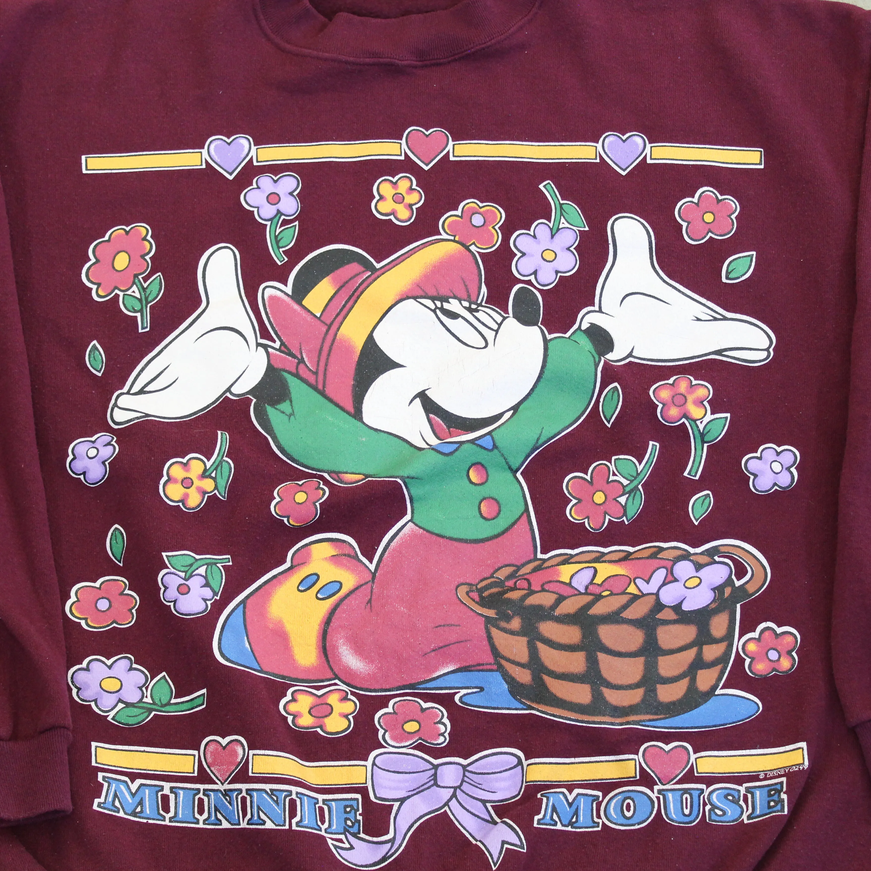 F- Vintage Disney Jerry Leigh Minnie Mouse Gardening Crewneck sold by HG Vintage product image thumbnail 2