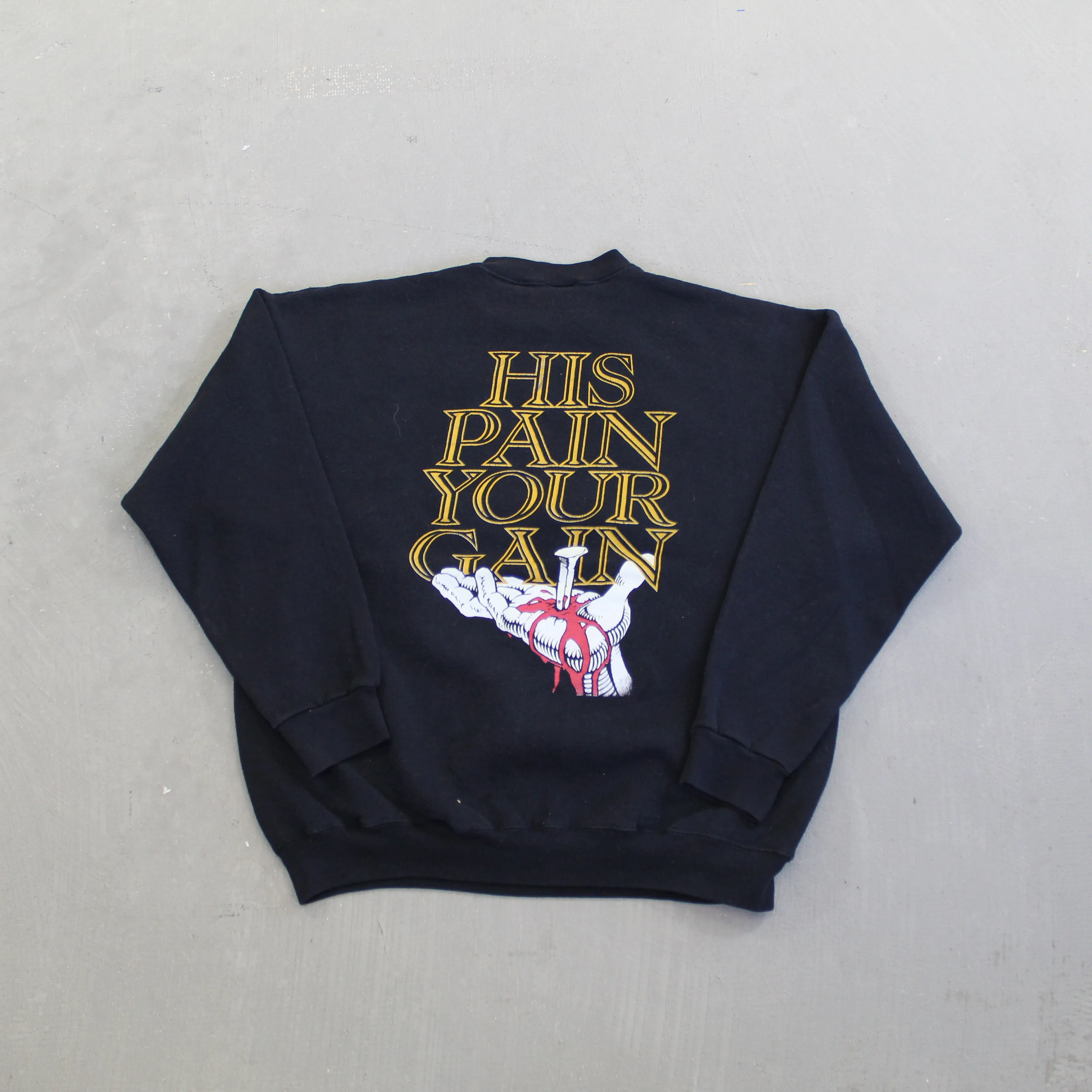 F- Vintage 1990 Lord's Gym Graphic Crewneck sold by HG Vintage product image thumbnail 3