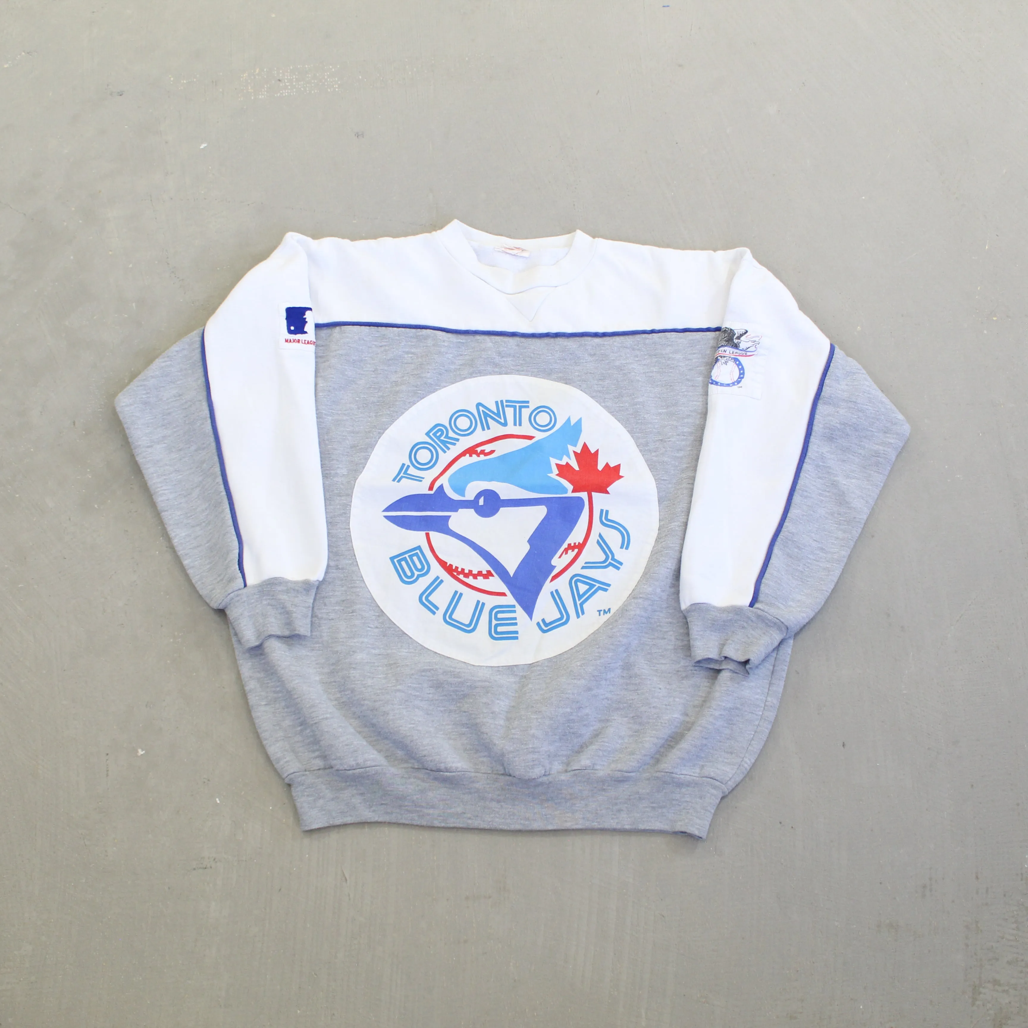 F- Vintage Toronto Blue Jays MLB Logo Crewneck sold by HG Vintage