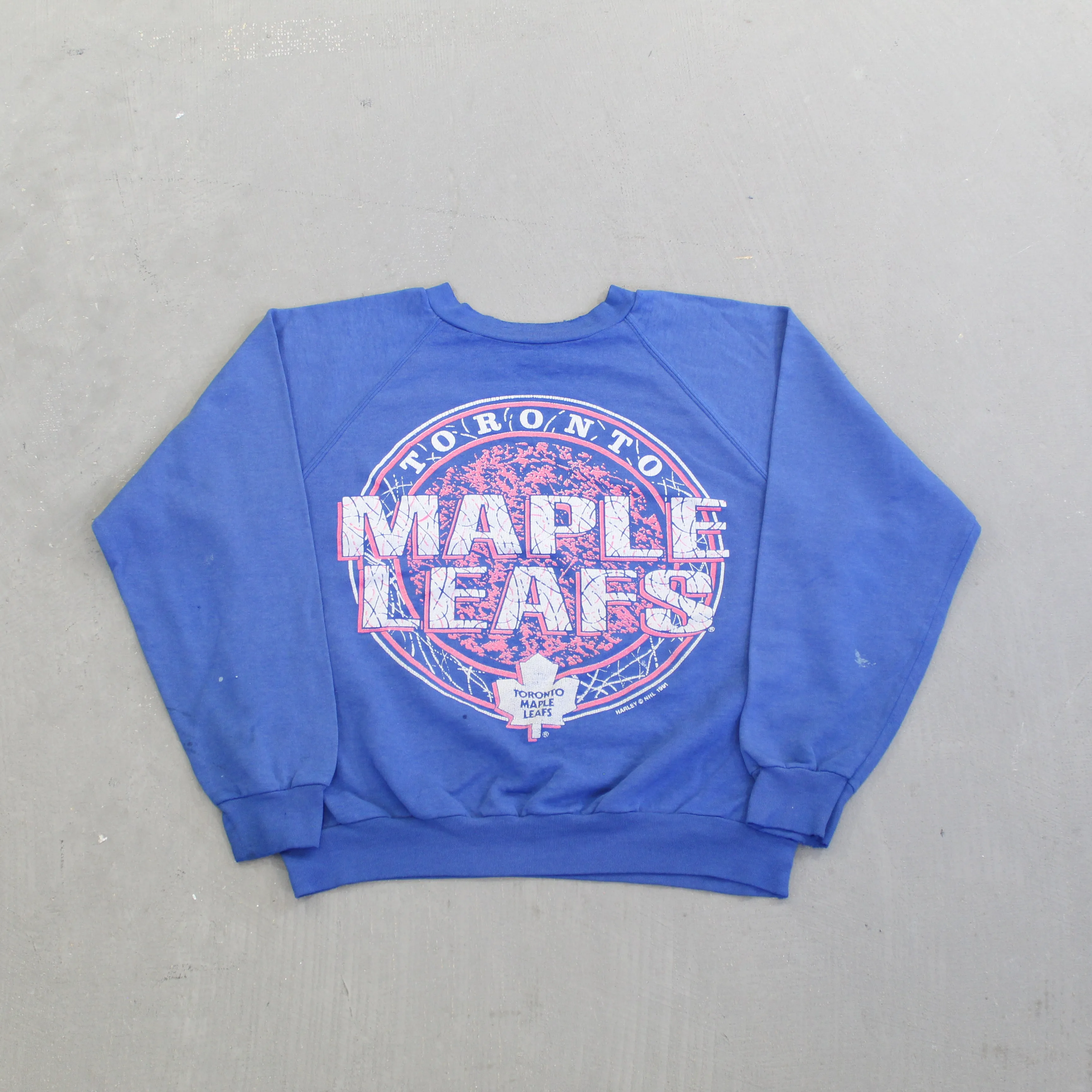 F- Vintage 1991 Toronto Maple Leafs NHL Logo Crewneck sold by HG Vintage
