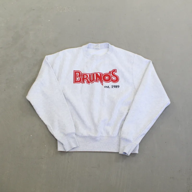F- Vintage Champion Reverse Weave Bruno's Crewneck sold by HG Vintage