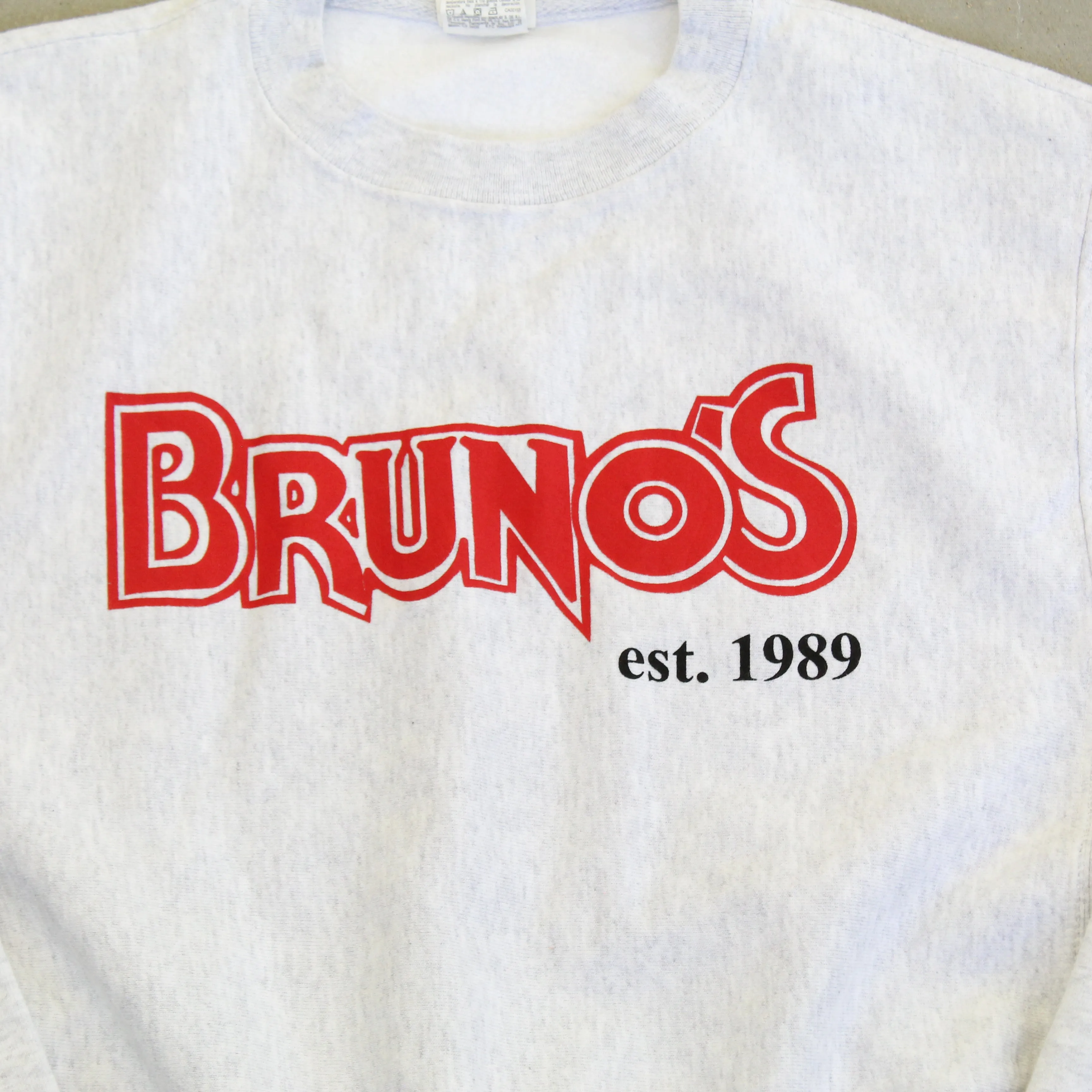 F- Vintage Champion Reverse Weave Bruno's Crewneck sold by HG Vintage product image thumbnail 2
