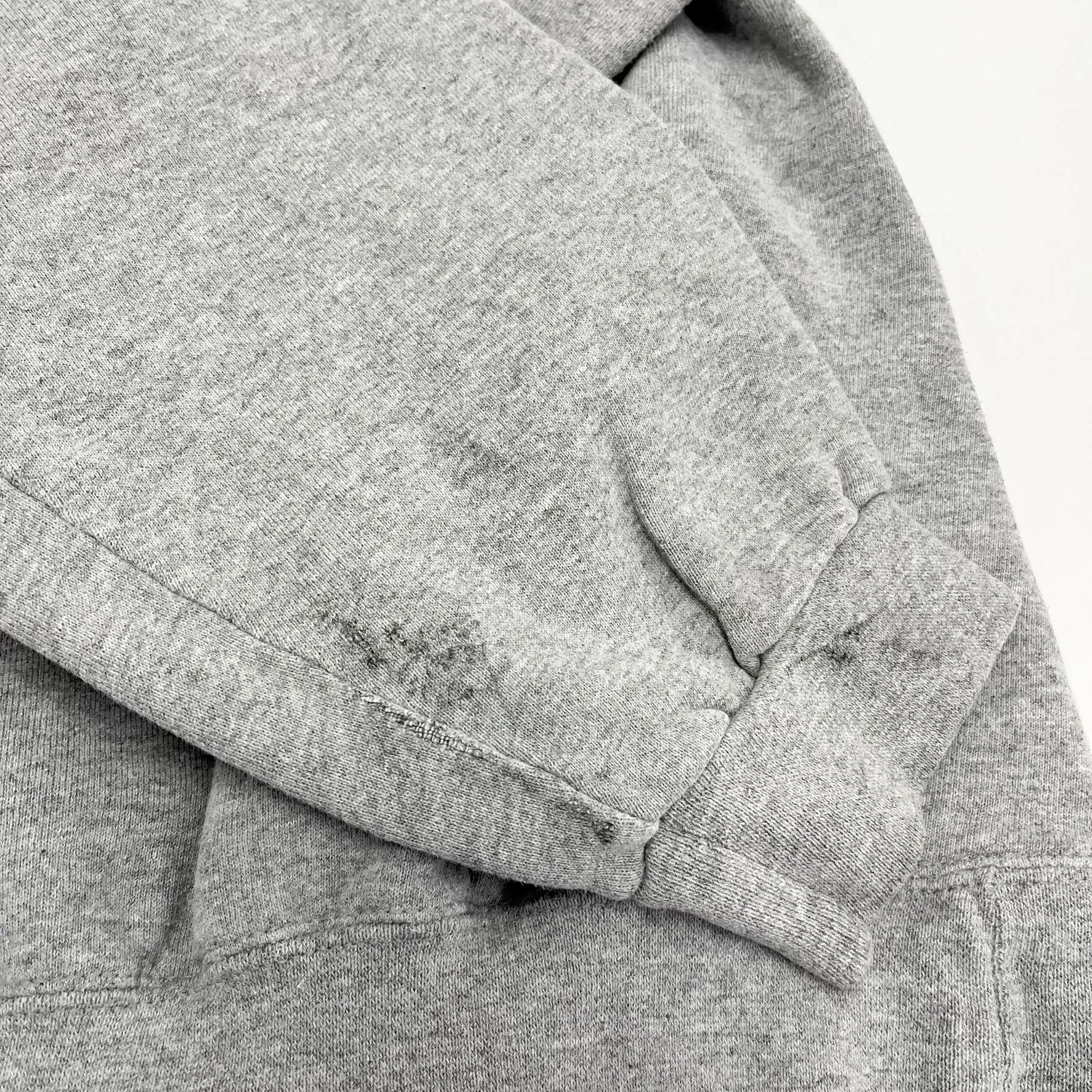 F- Vintage Nike Embroidered Swoosh Chest Crewneck Grey sold by HG Vintage product image thumbnail 4