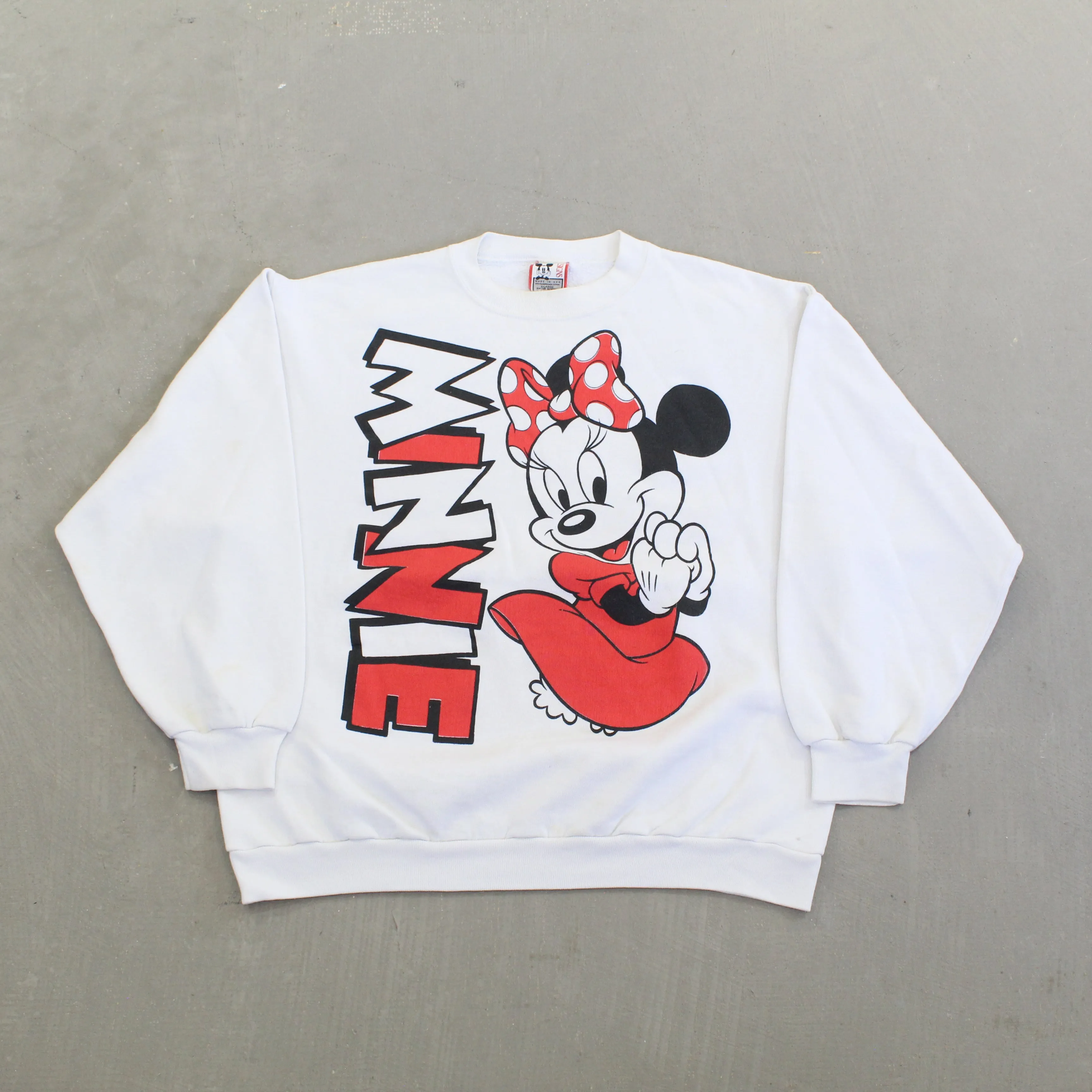 F- Vintage Disney Winnie Graphic & Text Crewneck sold by HG Vintage